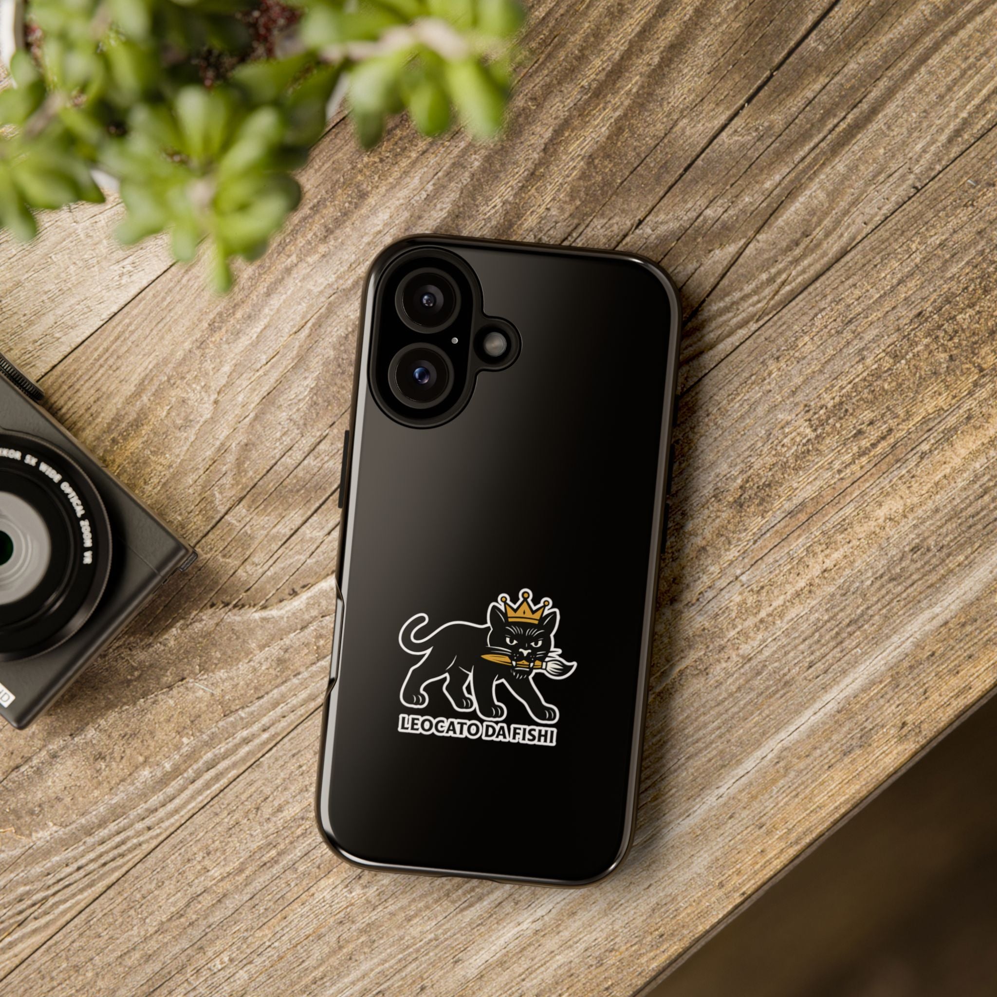 Tough Cases Phone Case, Unique Cat Design, Perfect for Animal Lovers, Gift for Birthdays, Fun Accessory for Everyday Use
