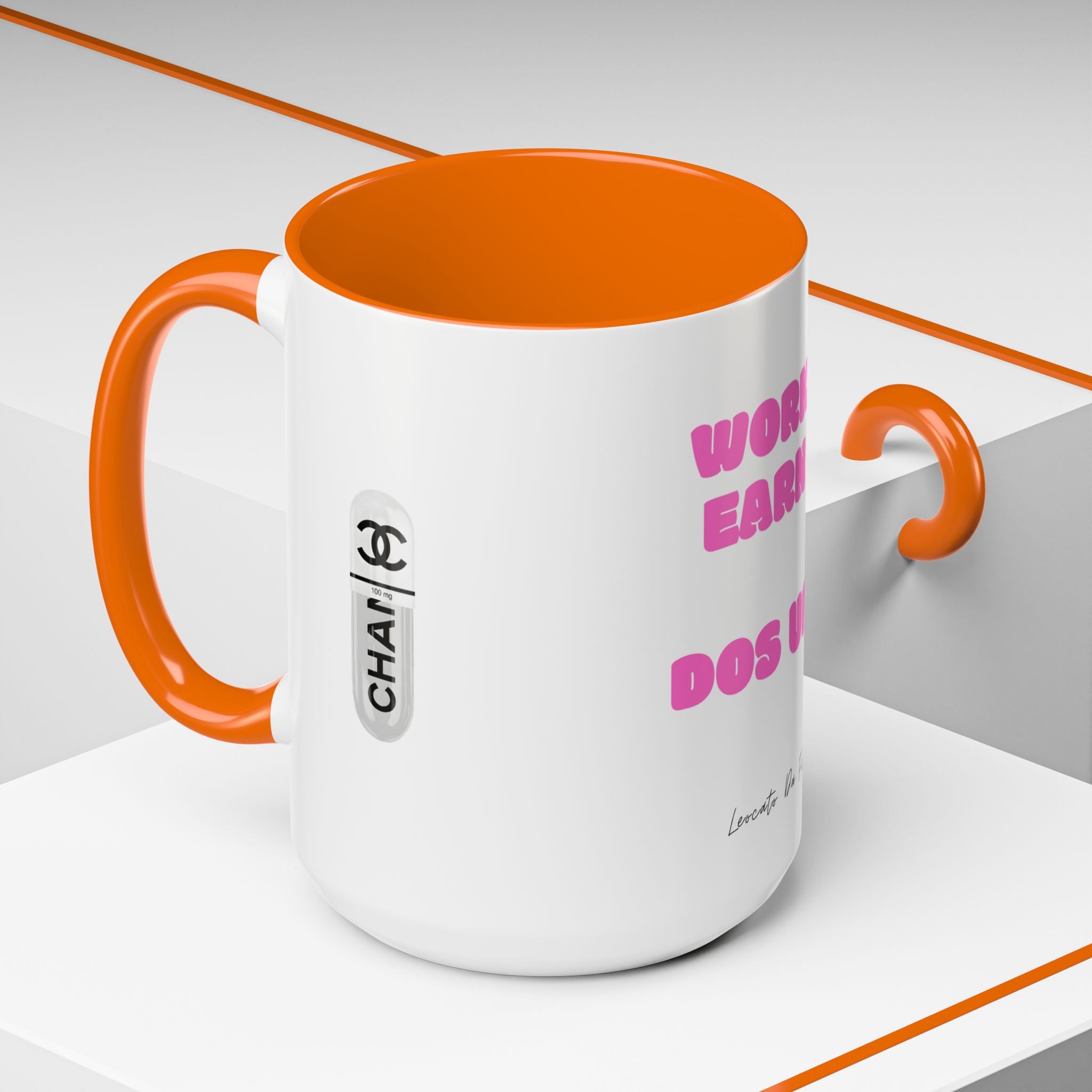 work earn dos up  Coffee Mug (11, 15oz)