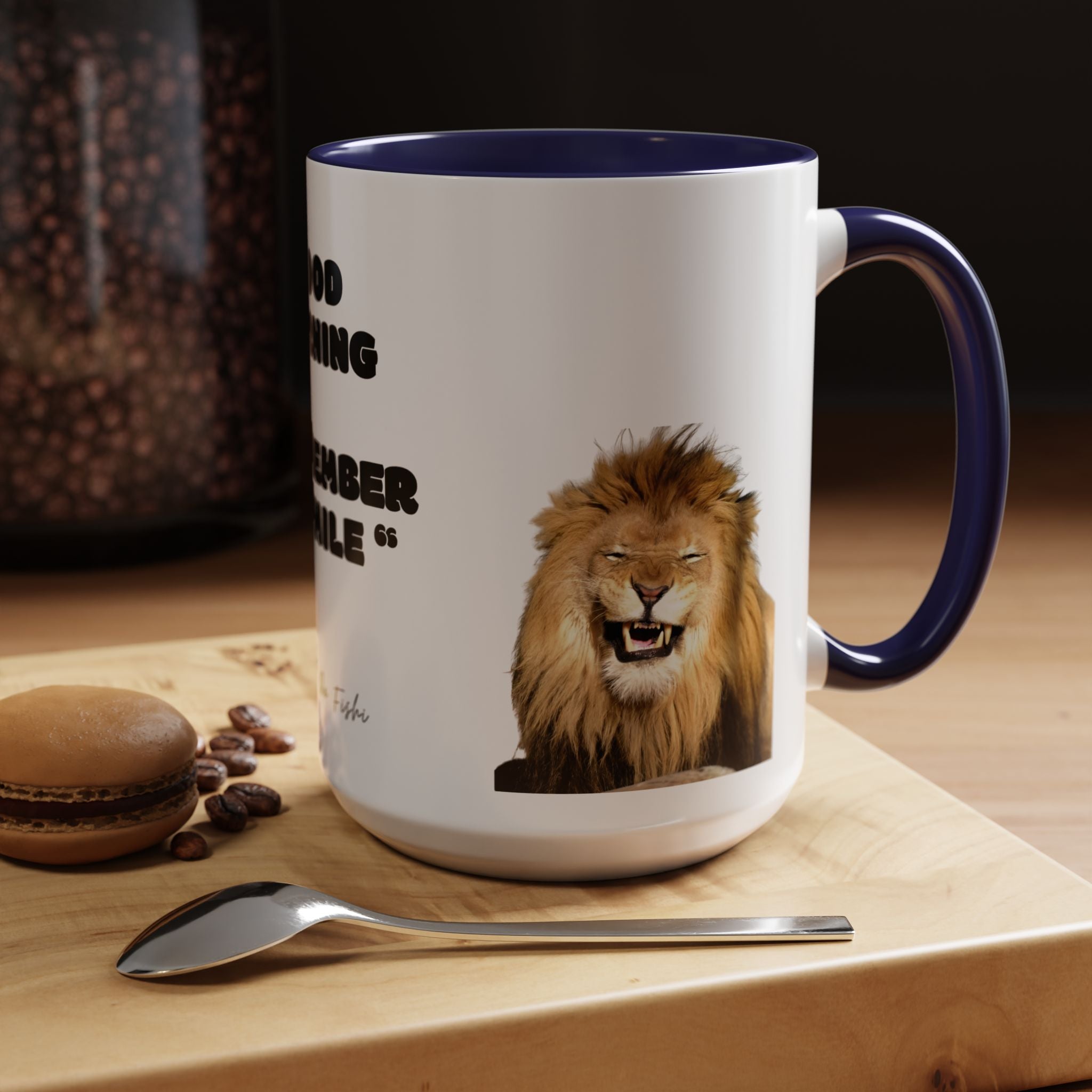 lion smile  Coffee Mug (11, 15oz)