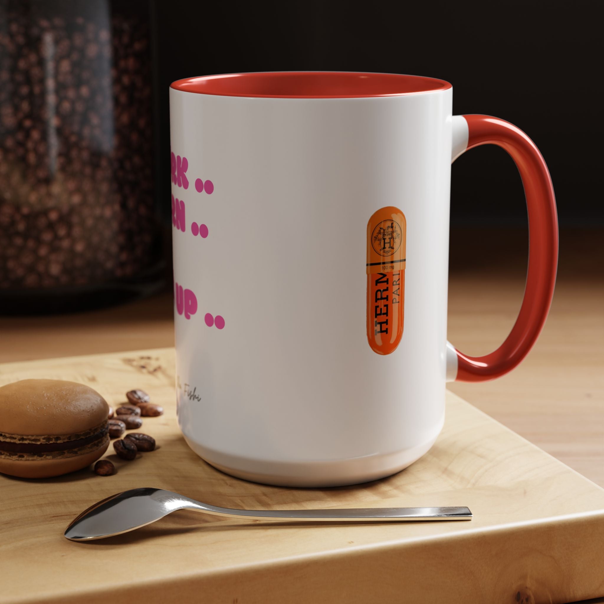 work earn dos up  Coffee Mug (11, 15oz)