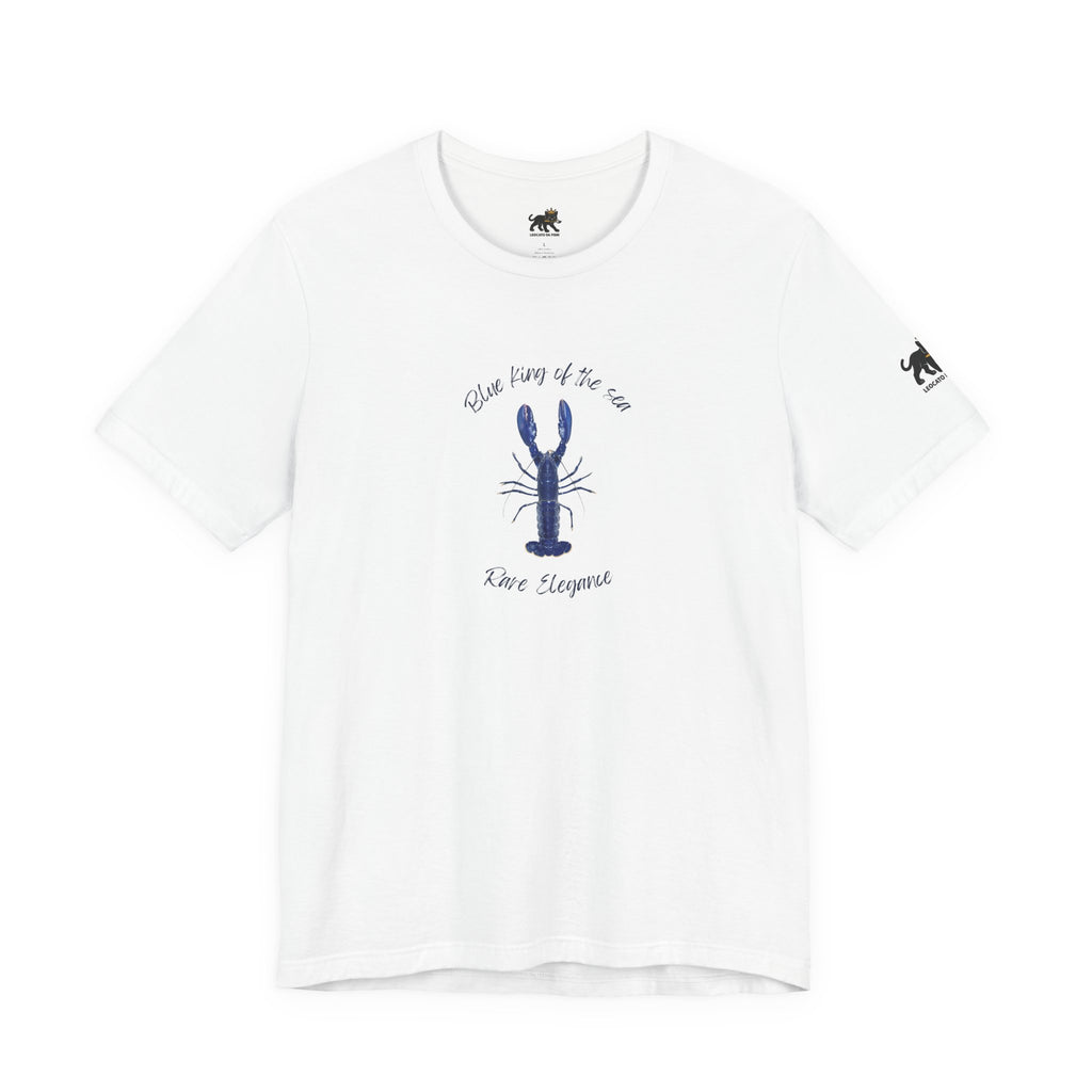 blue king of sea Lobster Graphic Tee, Casual Summer Shirt, Marine Life T-Shirt, Gift for Sea Lovers,  high quality