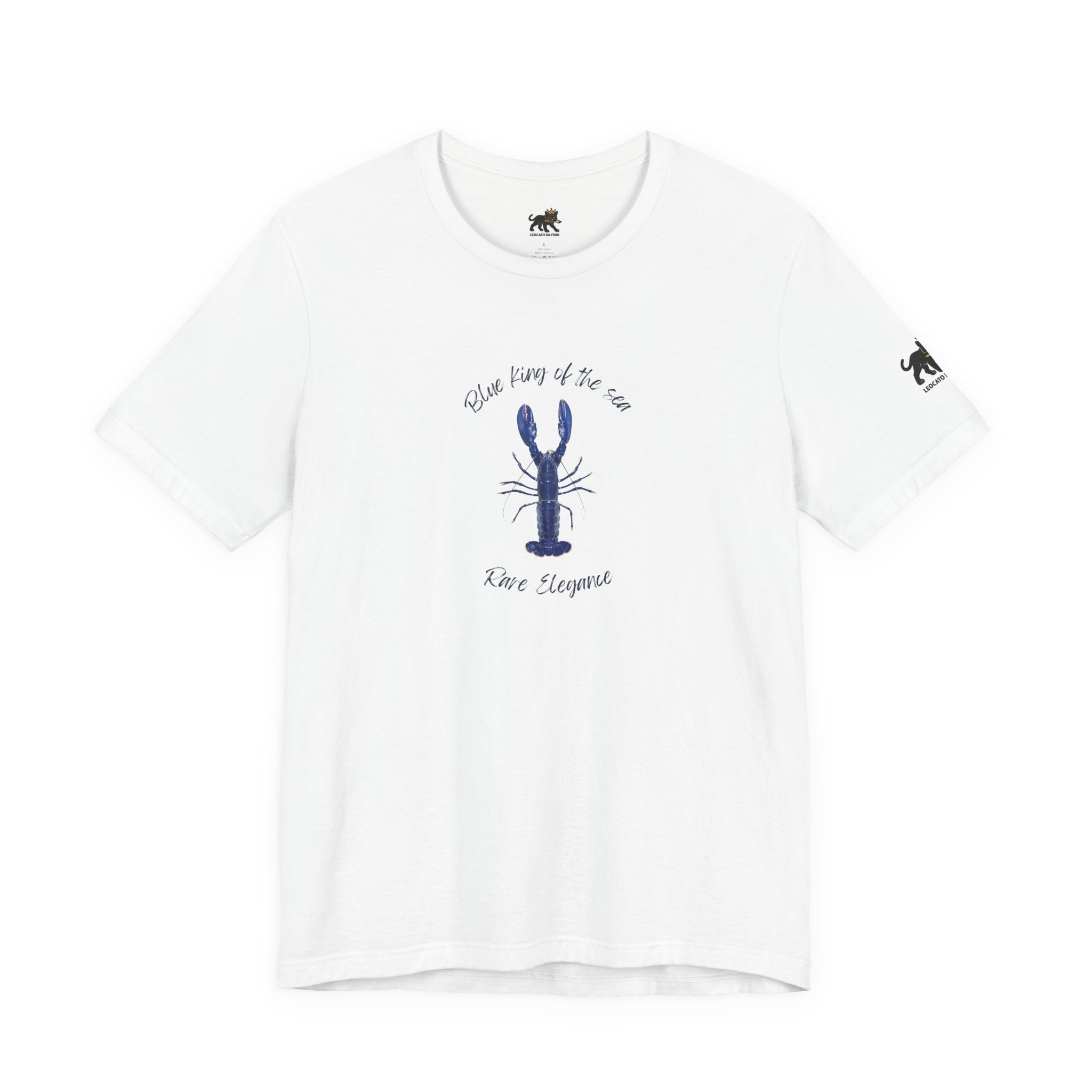 blue king of sea Lobster Graphic Tee, Casual Summer Shirt, Marine Life T-Shirt, Gift for Sea Lovers,  high quality