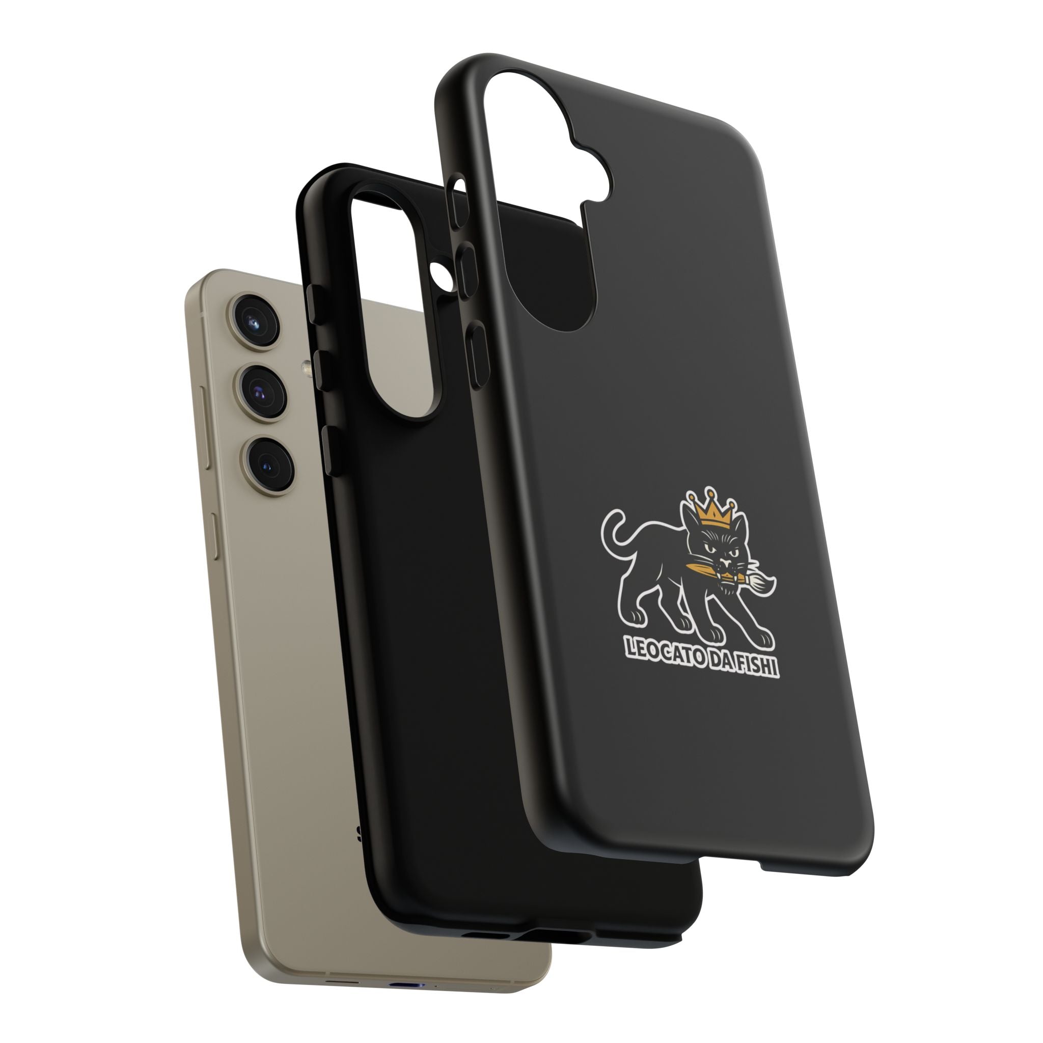 Tough Cases Phone Case, Unique Cat Design, Perfect for Animal Lovers, Gift for Birthdays, Fun Accessory for Everyday Use
