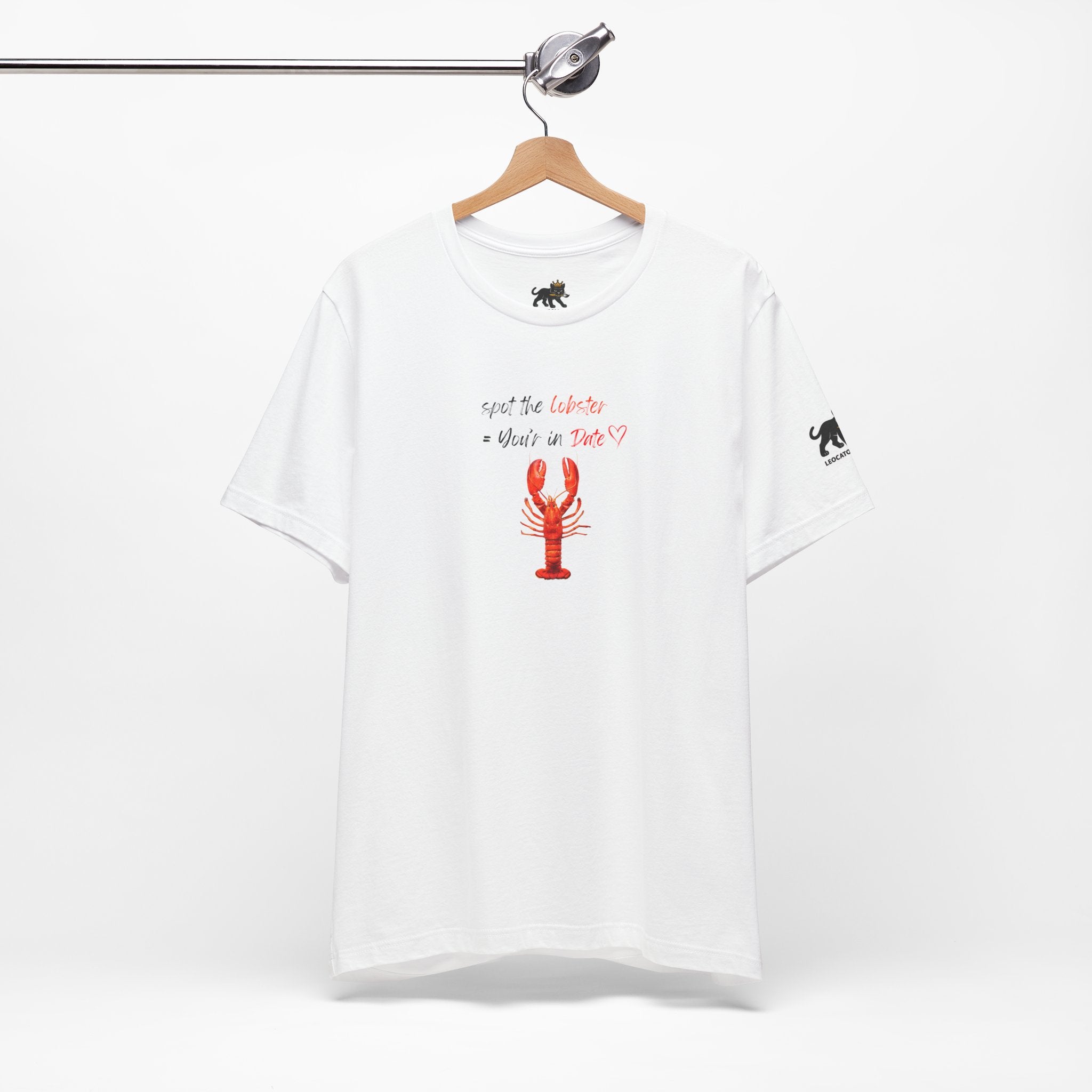 spot the  lobster your in date Graphic Tee, Casual Summer Shirt, Marine Life T-Shirt, Gift for Sea Lovers,  high quality
