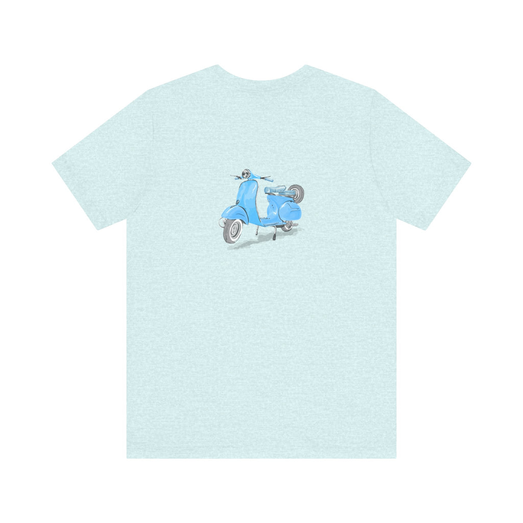 vespa italy  Graphic Tee, Casual Summer Shirt, Marine Life T-Shirt, Gift for Sea Lovers,  high quality