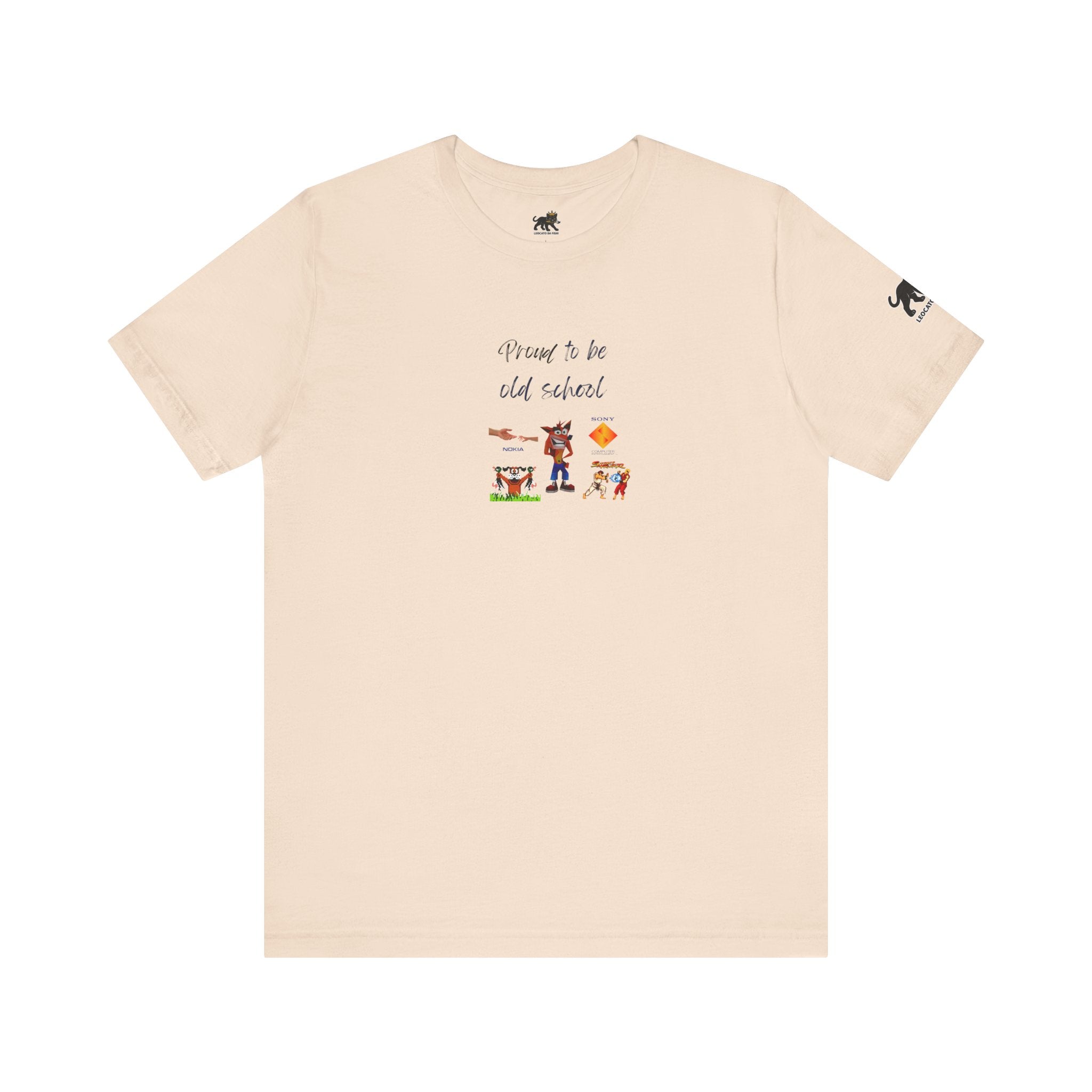 proud to be old school   Graphic Tee, Casual Summer Shirt, Marine Life T-Shirt, Gift for Sea Lovers,  high quality