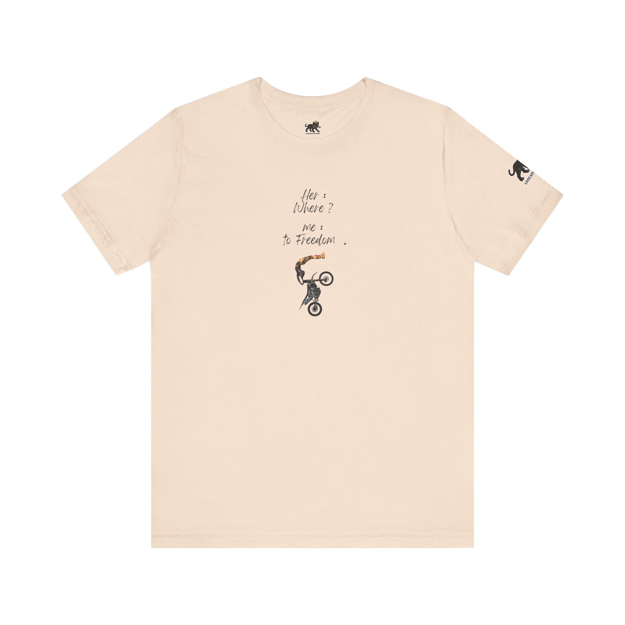 her where ? me to freedom Graphic Tee, Casual Summer Shirt, Marine Life T-Shirt, Gift for Sea Lovers,  high quality