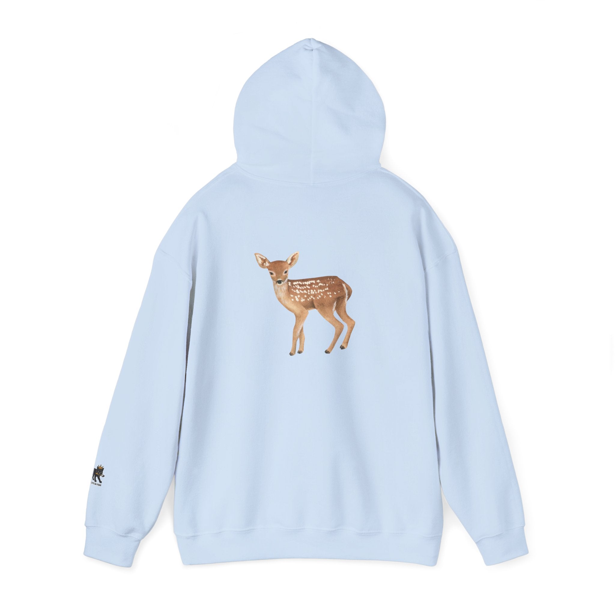 deer Hooded Sweatshirt, Unisex Casual Hoodie, Perfect Gift for Friends, Inspiring Apparel, Comfortable Daily Wear