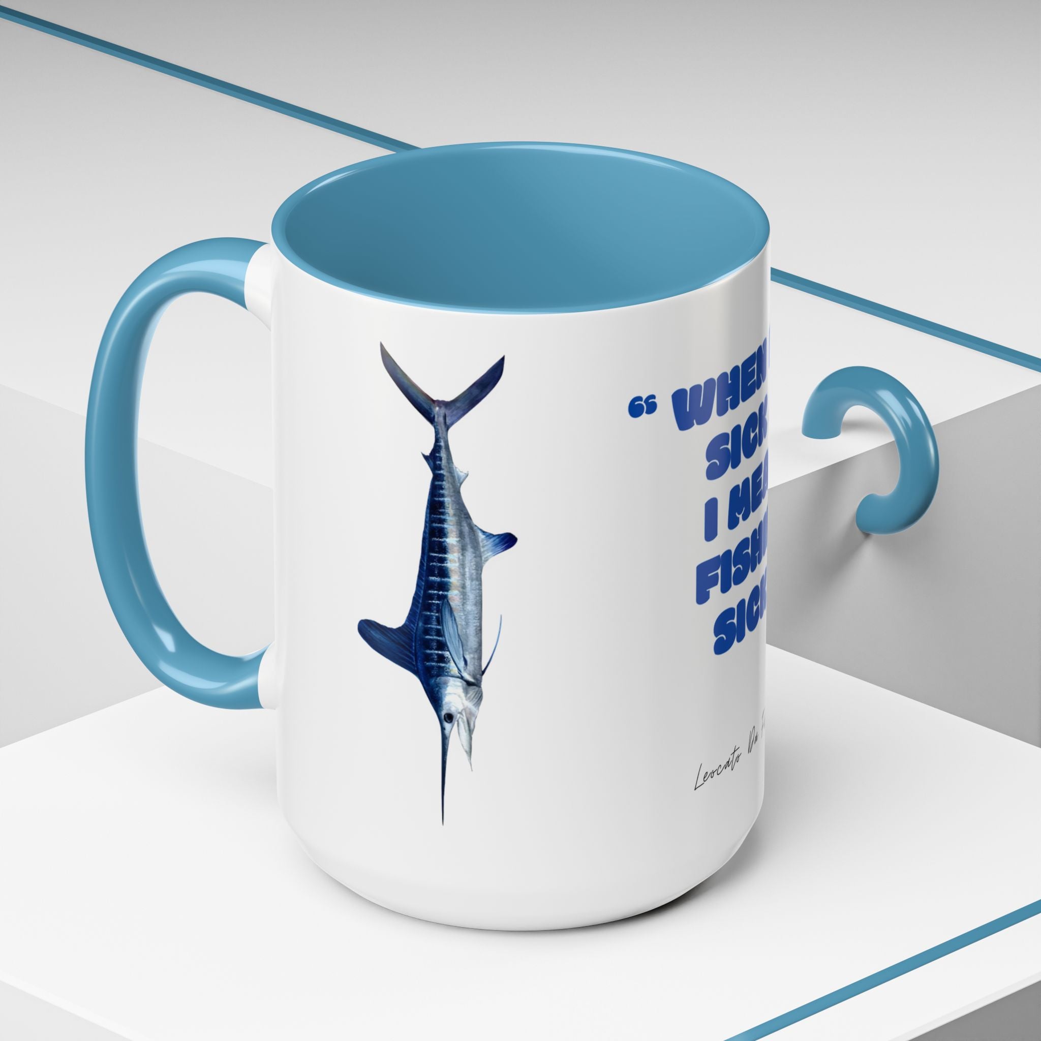 fishing time 1 Coffee Mug (11, 15oz)