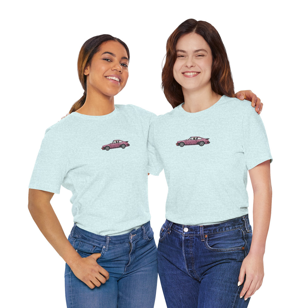 911 pink car unisex , high quality