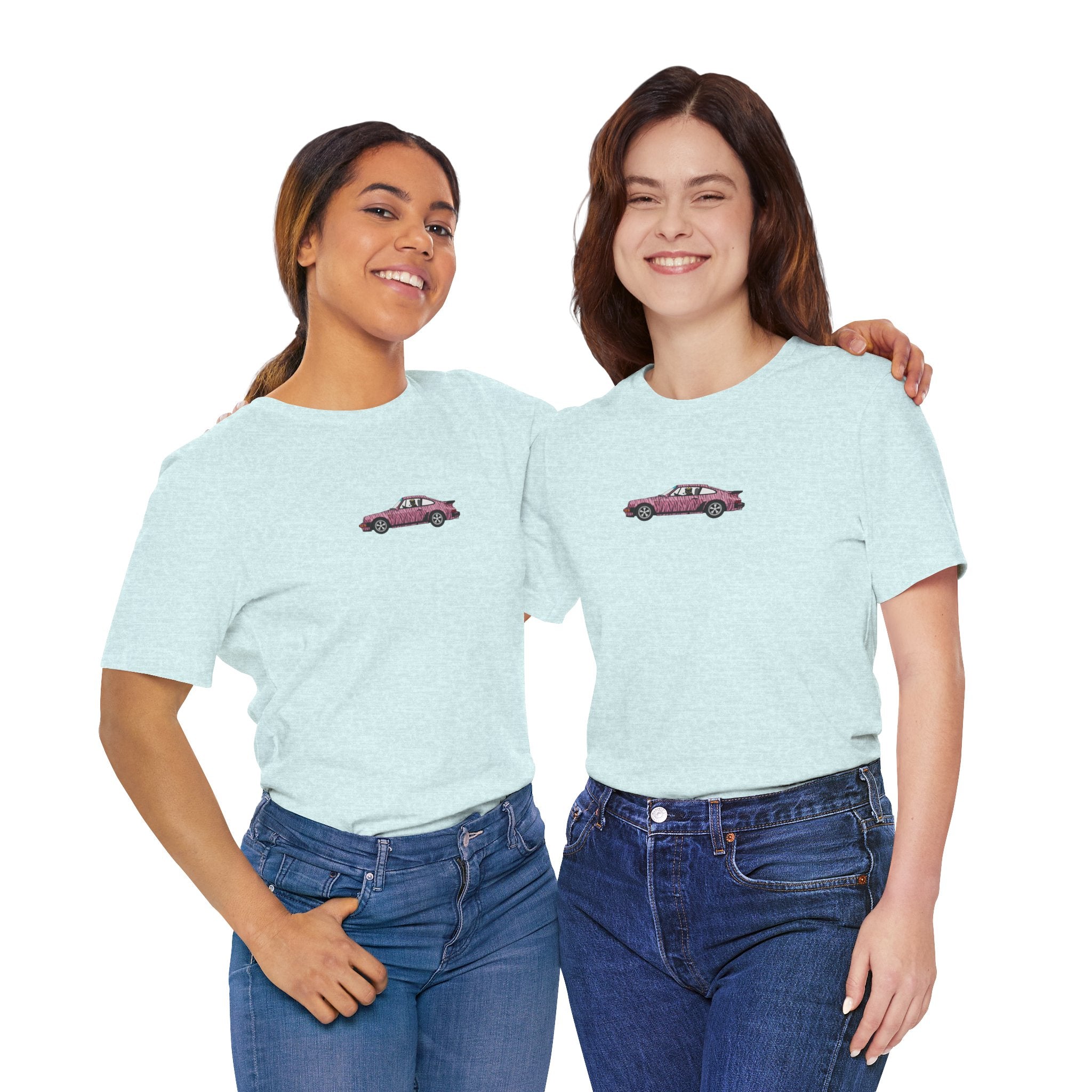 911 pink car unisex , high quality
