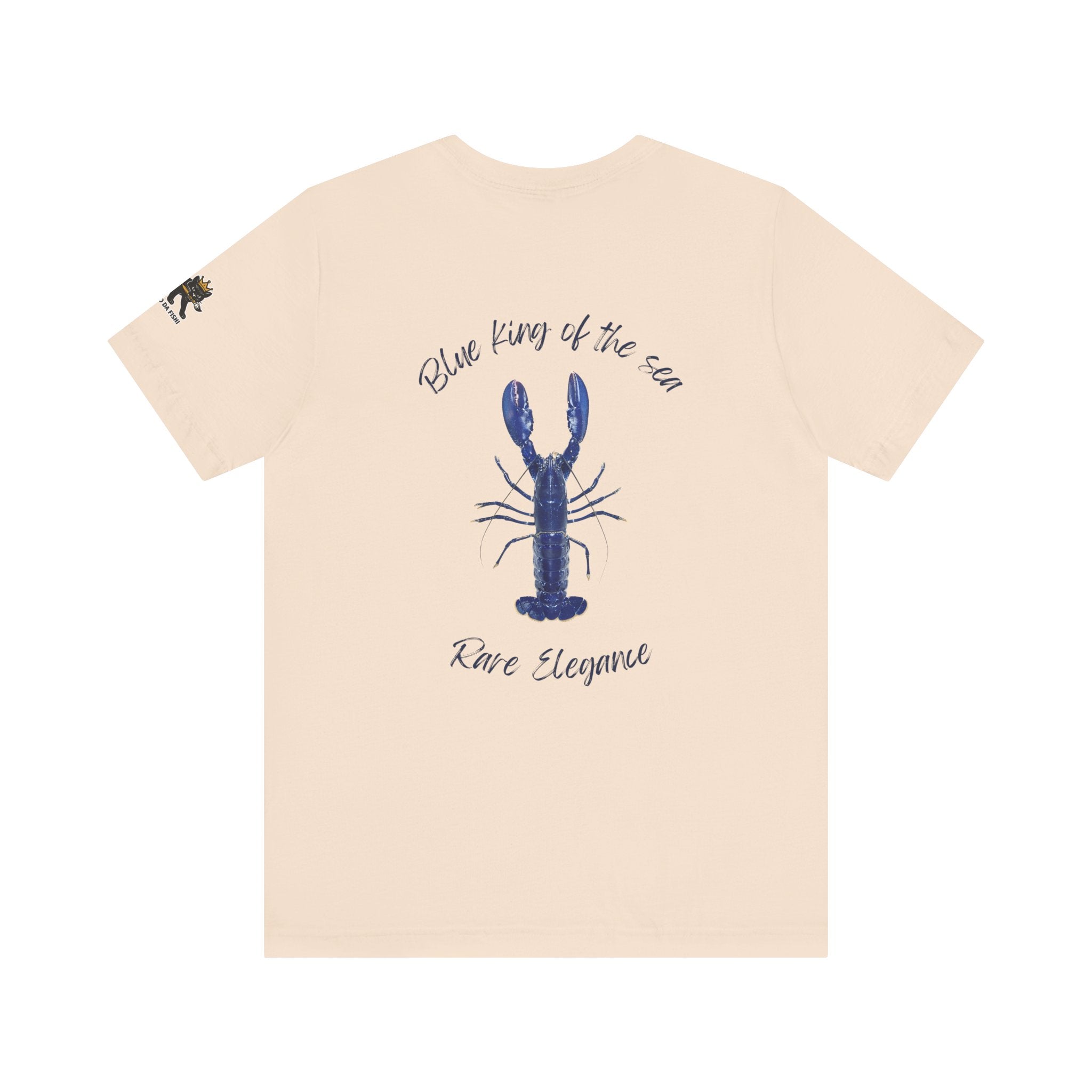 blue king of sea Lobster Graphic Tee, Casual Summer Shirt, Marine Life T-Shirt, Gift for Sea Lovers,  high quality