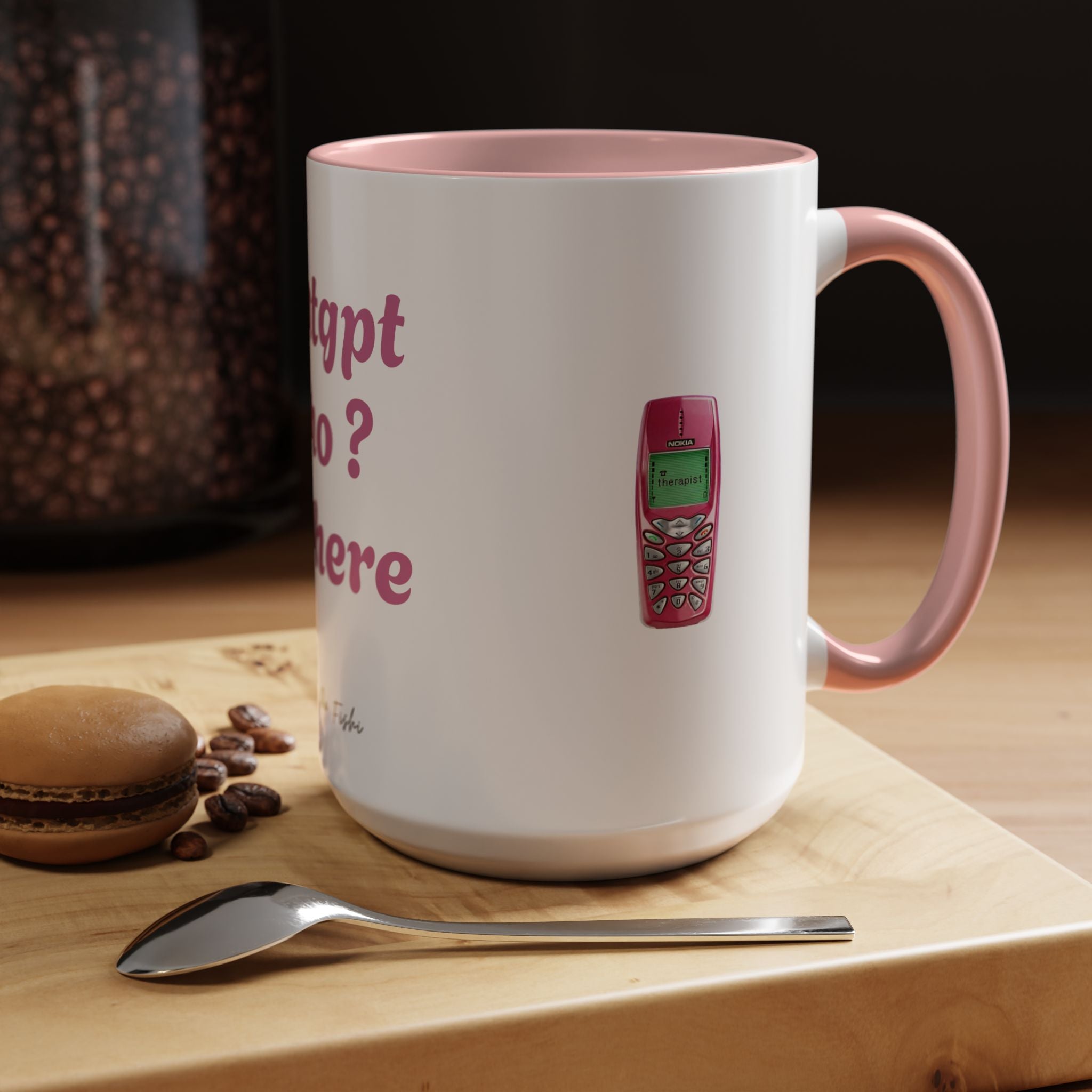 chatgpt how iam here Coffee Mug (11, 15oz)