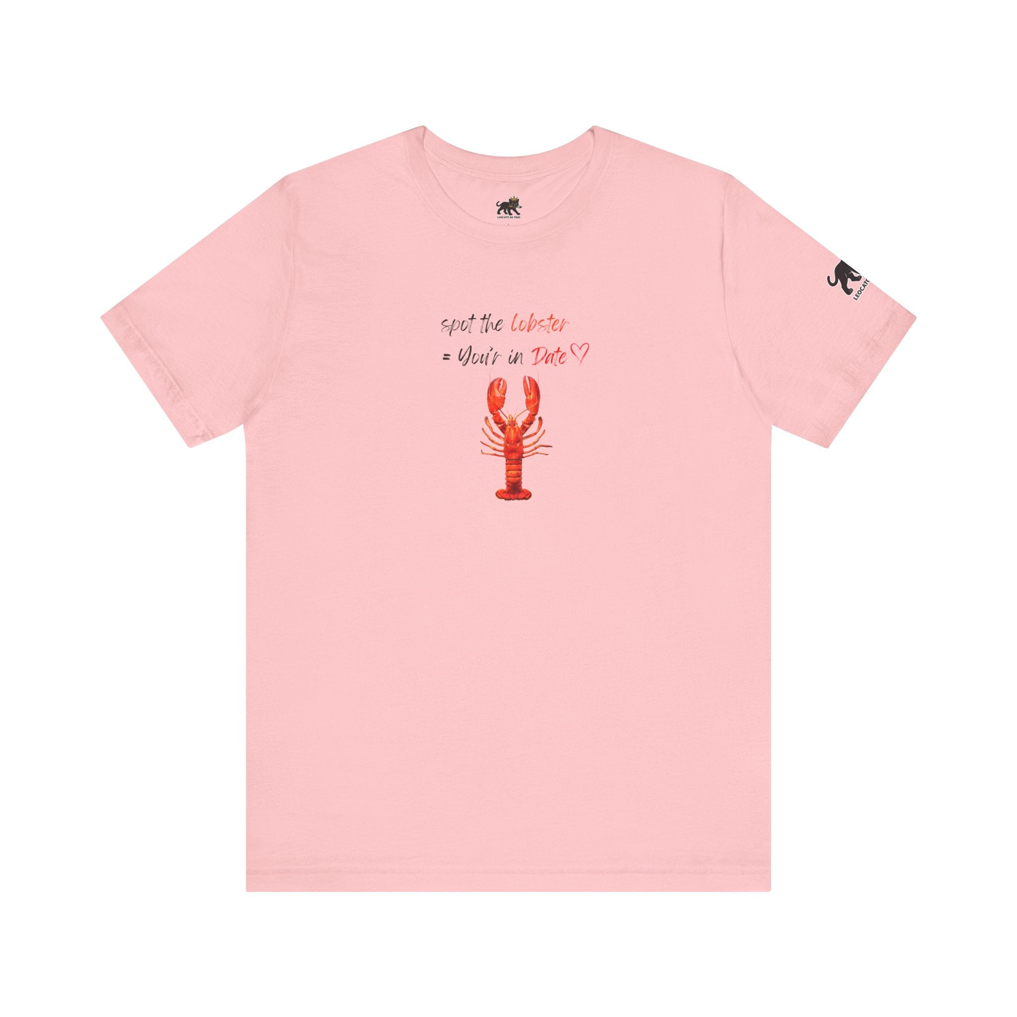 spot the  lobster your in date Graphic Tee, Casual Summer Shirt, Marine Life T-Shirt, Gift for Sea Lovers,  high quality