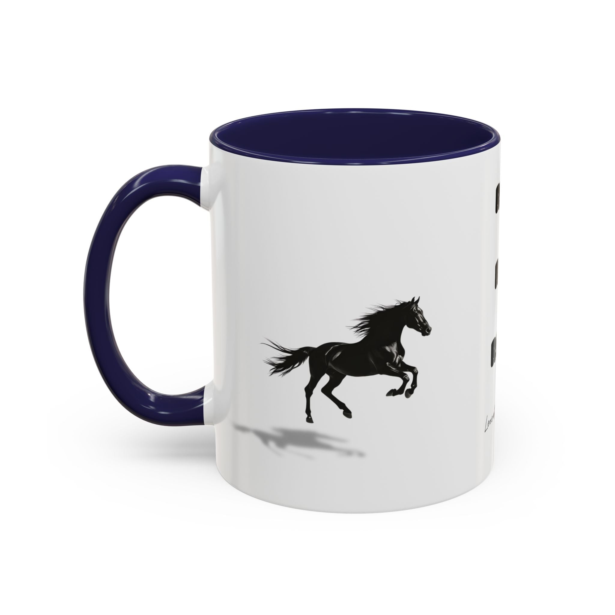 horse rise run  Coffee Mug (11, 15oz)