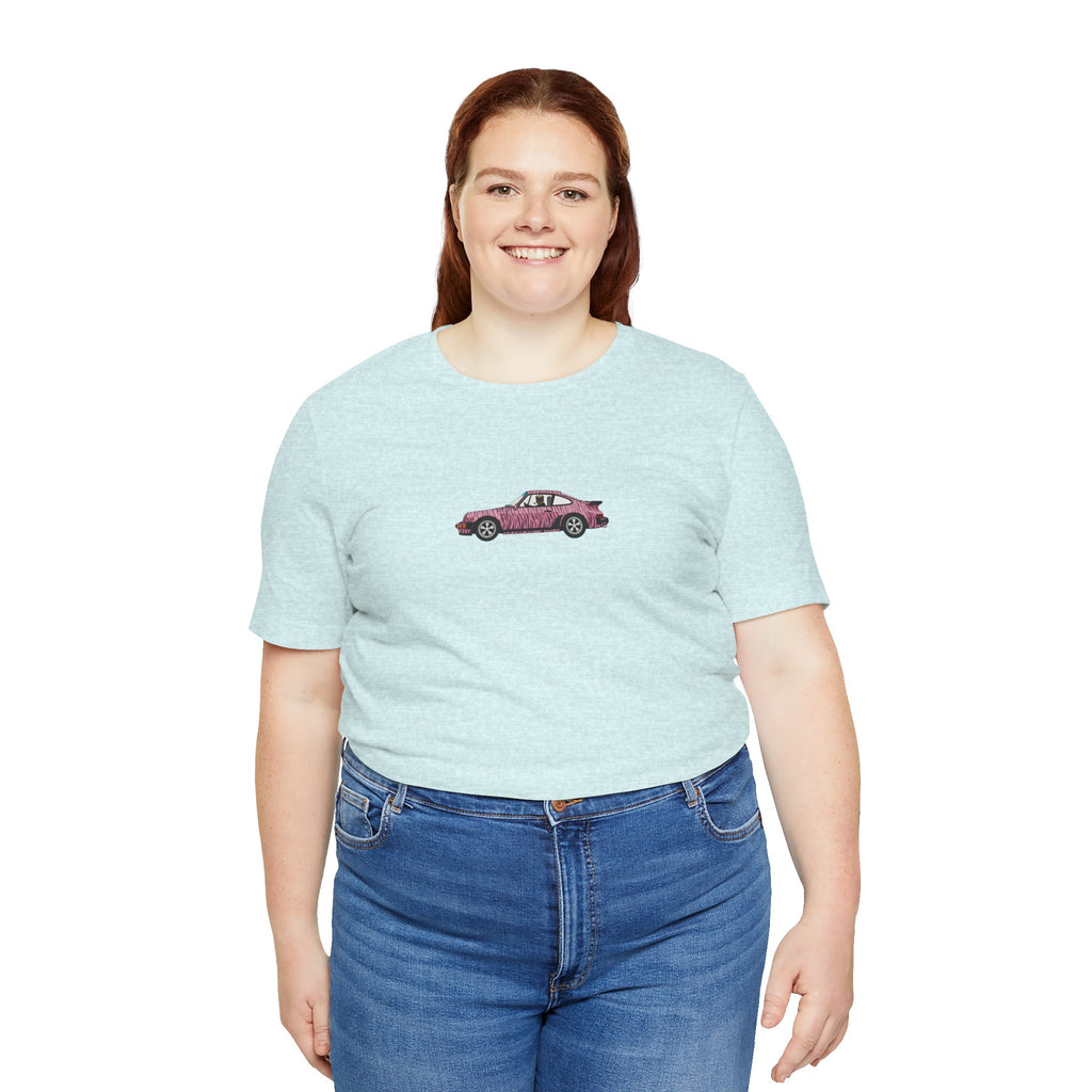 911 pink car unisex , high quality