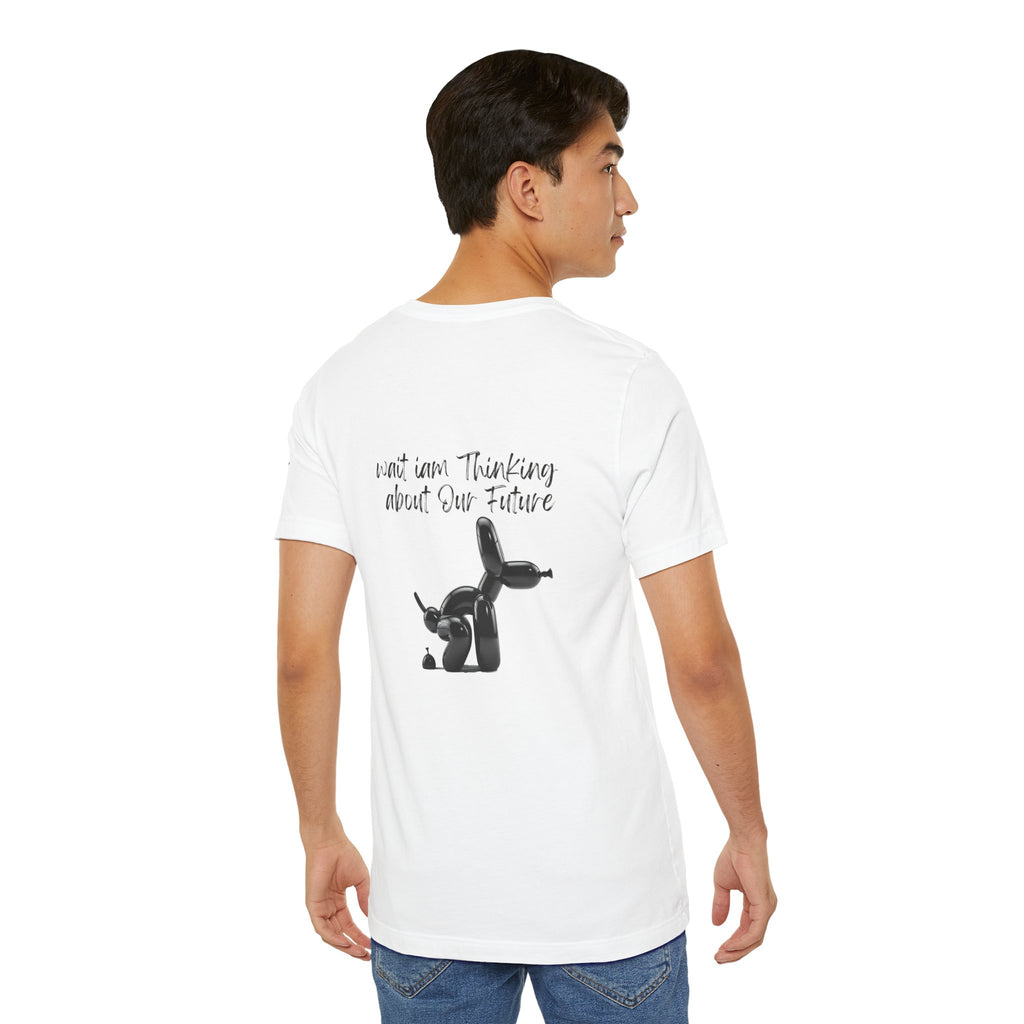 wait iam thinking about our future Graphic Tee, Casual Summer Shirt, Marine Life T-Shirt, Gift for Sea Lovers,  high quality