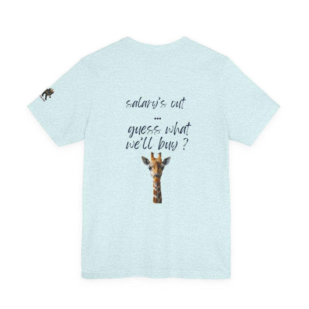 salarys out .. guess what well buy  ?   Graphic Tee, Casual Summer Shirt, Marine Life T-Shirt, Gift for Sea Lovers,  high quality
