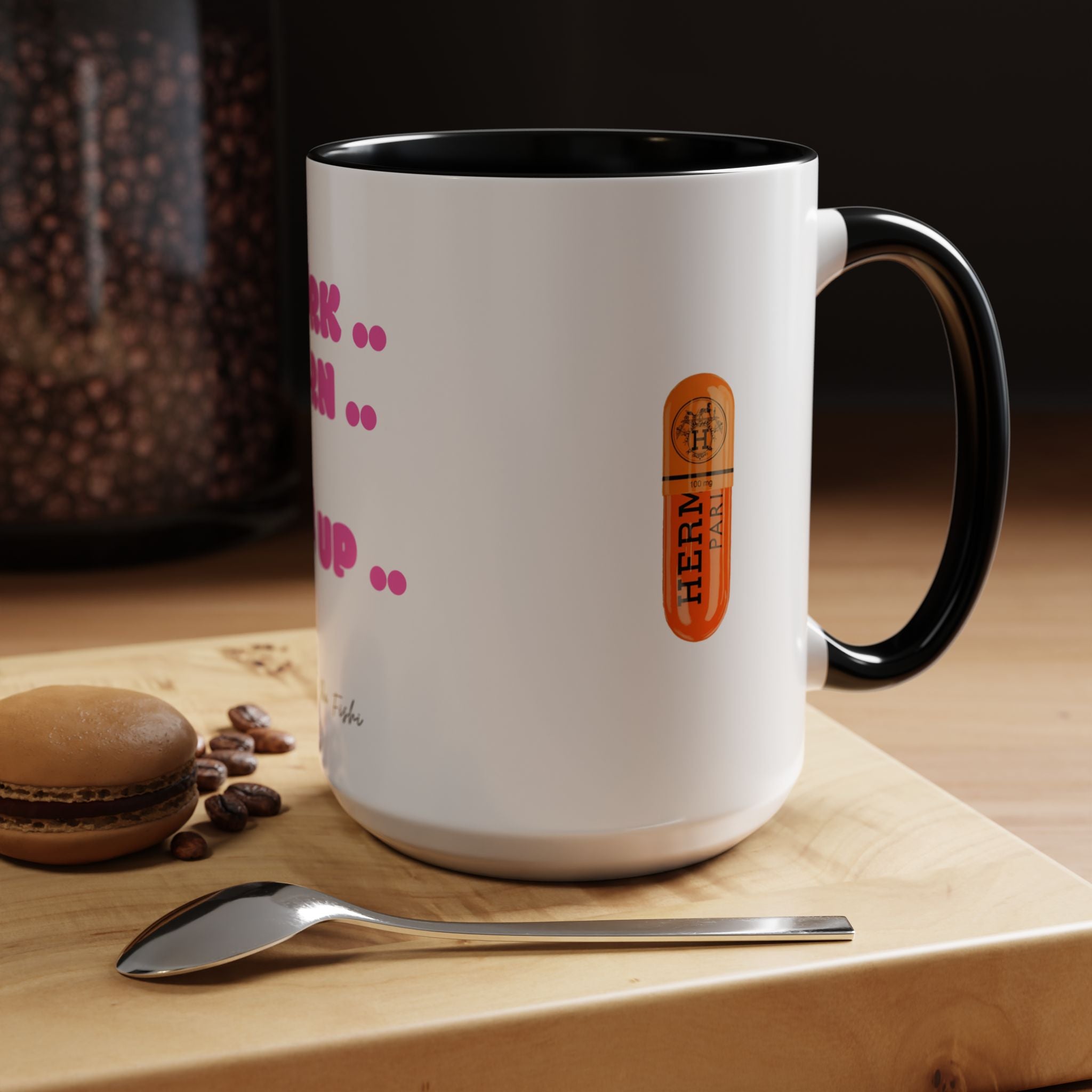 work earn dos up  Coffee Mug (11, 15oz)