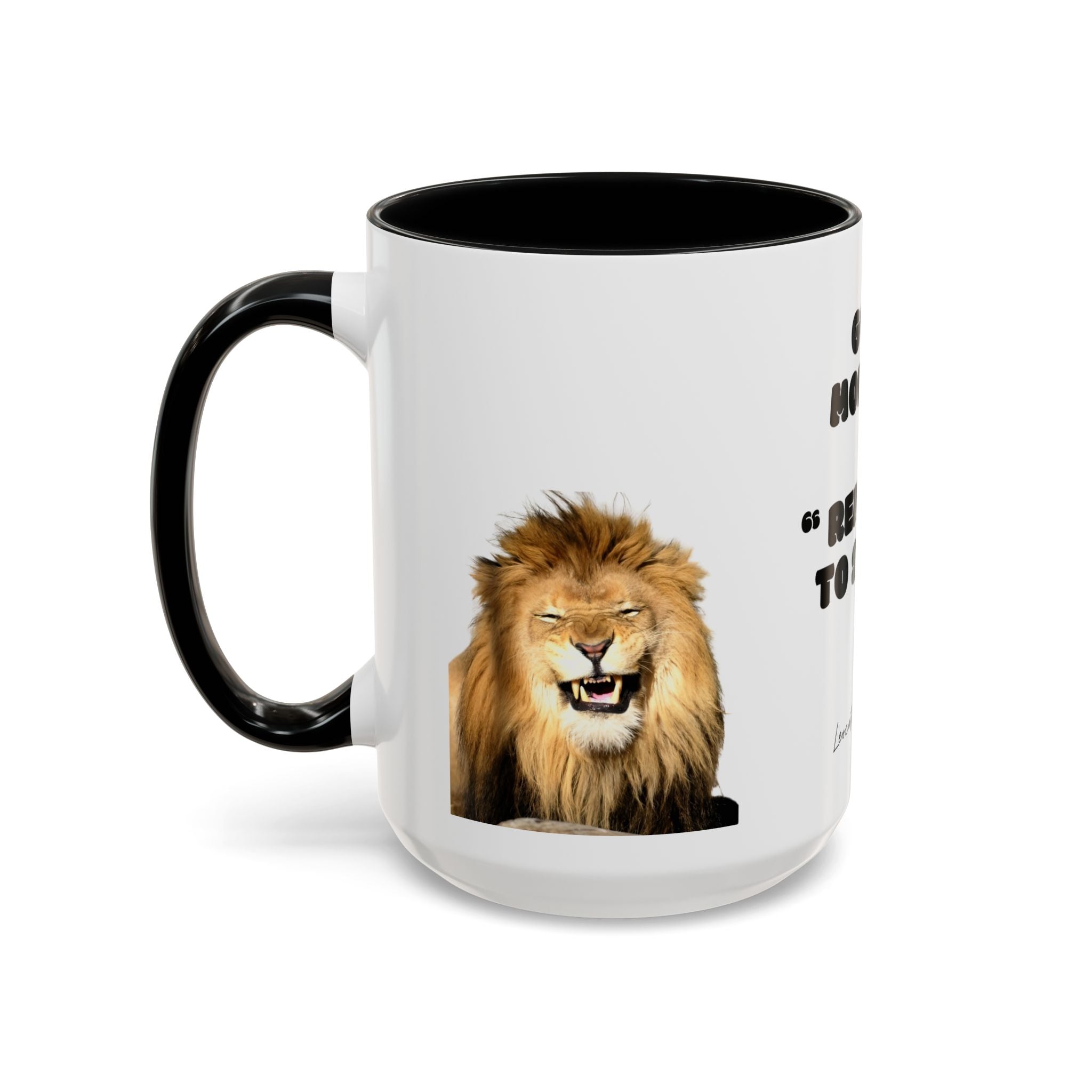 lion smile  Coffee Mug (11, 15oz)