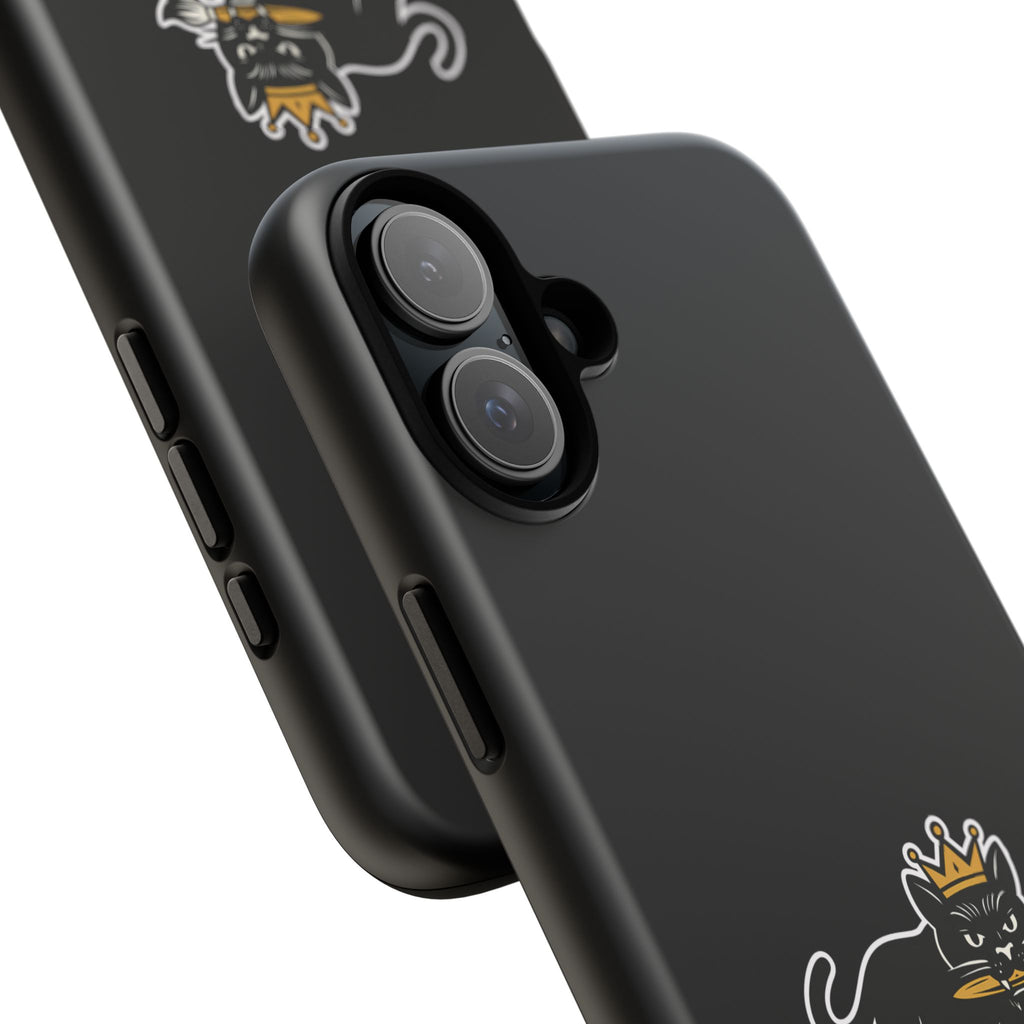 Tough Cases Phone Case, Unique Cat Design, Perfect for Animal Lovers, Gift for Birthdays, Fun Accessory for Everyday Use