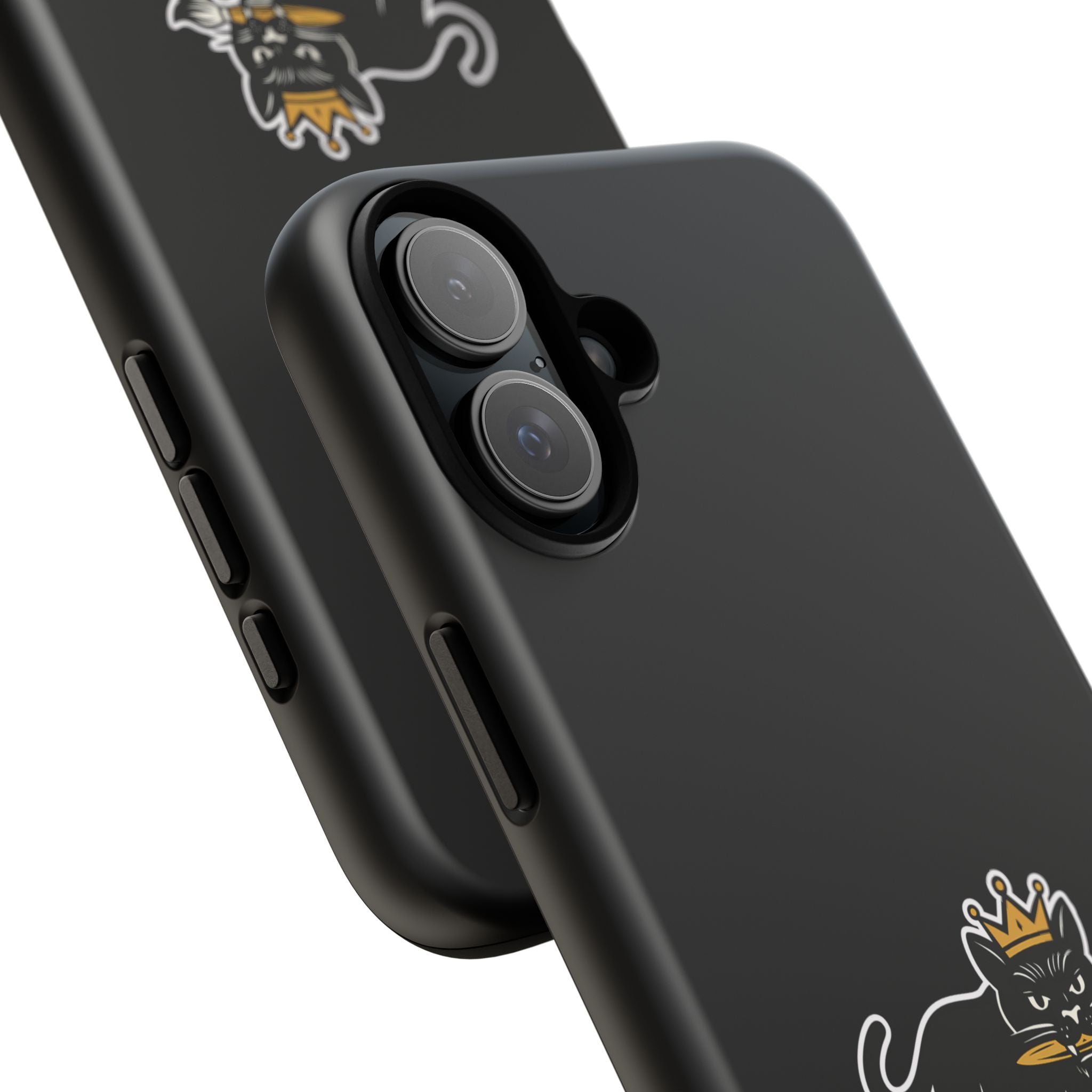 Tough Cases Phone Case, Unique Cat Design, Perfect for Animal Lovers, Gift for Birthdays, Fun Accessory for Everyday Use