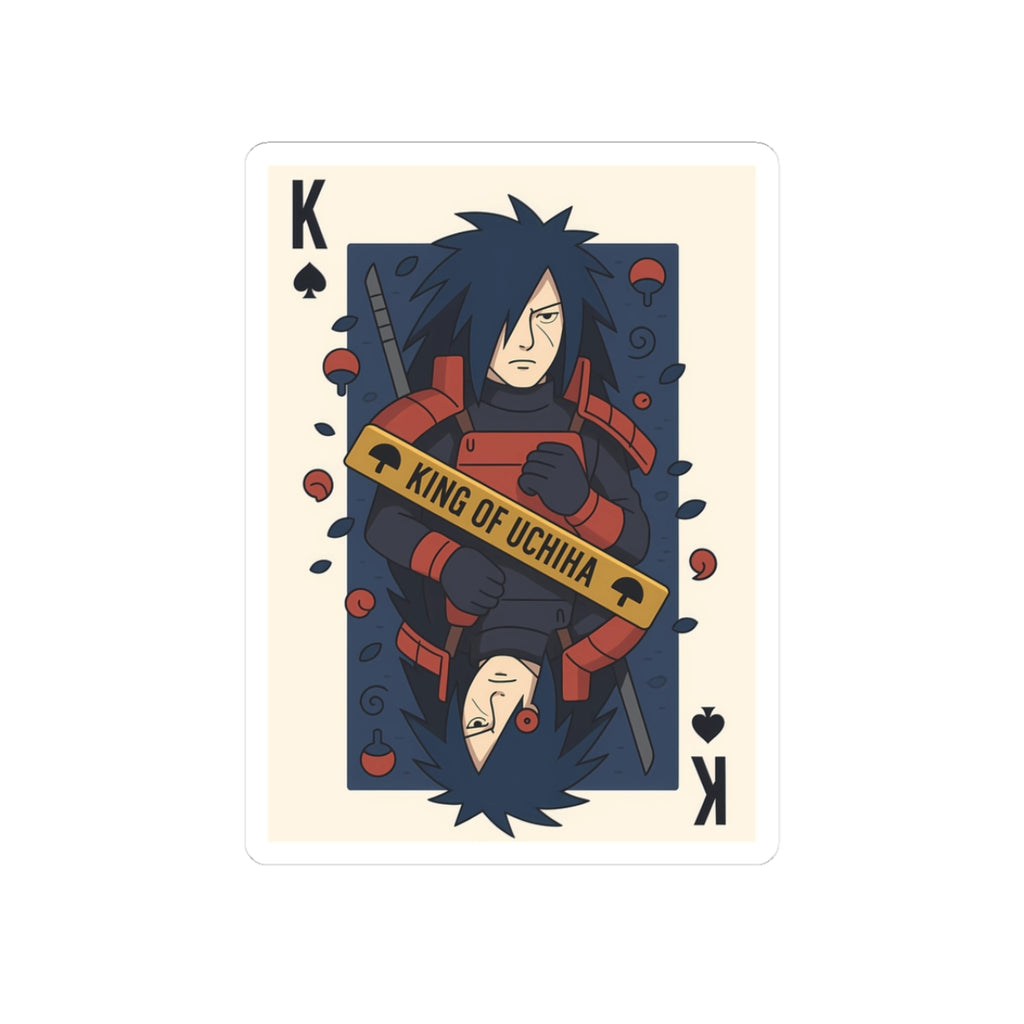 madara the king  Character Kiss-Cut Stickers | Laptop, Decor, Gift, Naruto, Pain, Custom Stickers