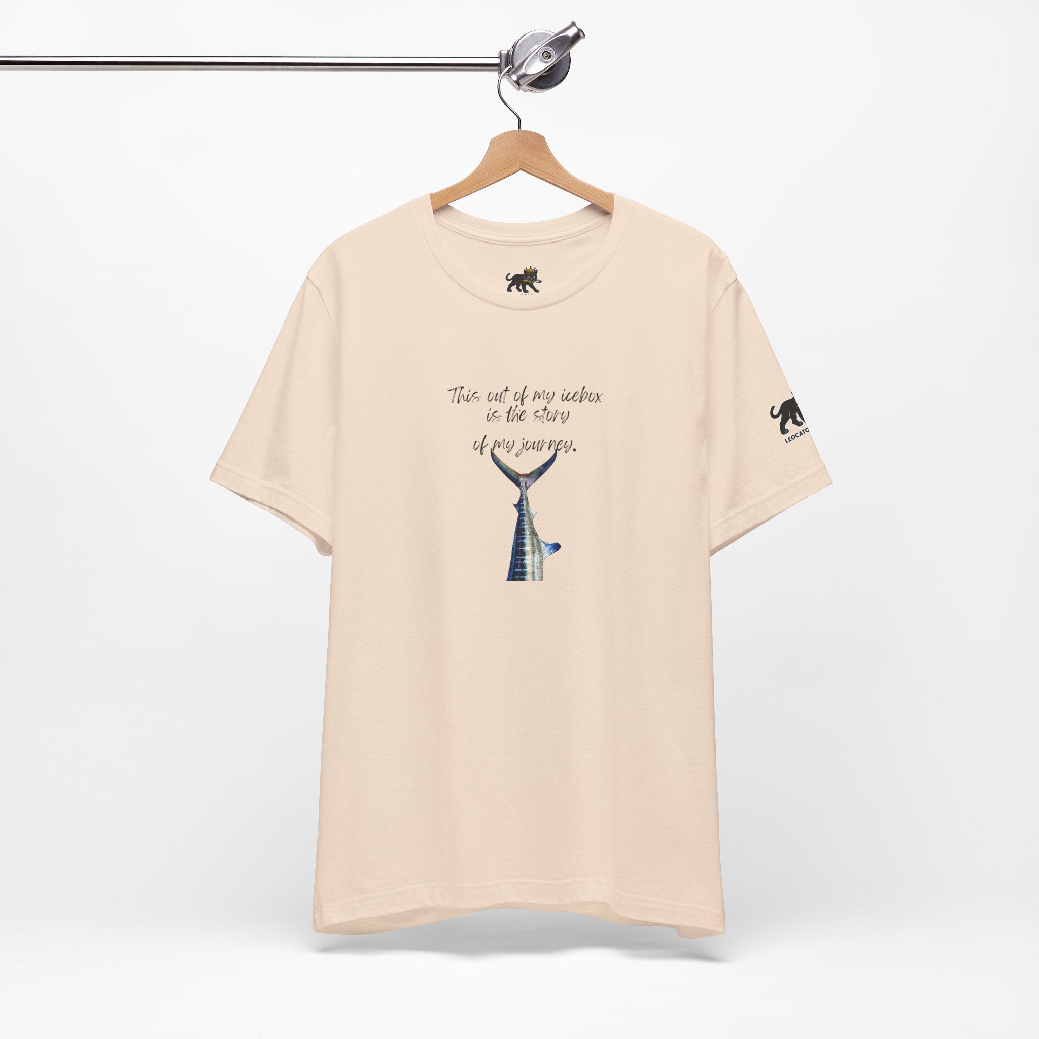 story of my journe  Graphic Tee, Casual Summer Shirt, Marine Life T-Shirt, Gift for Sea Lovers,  high quality