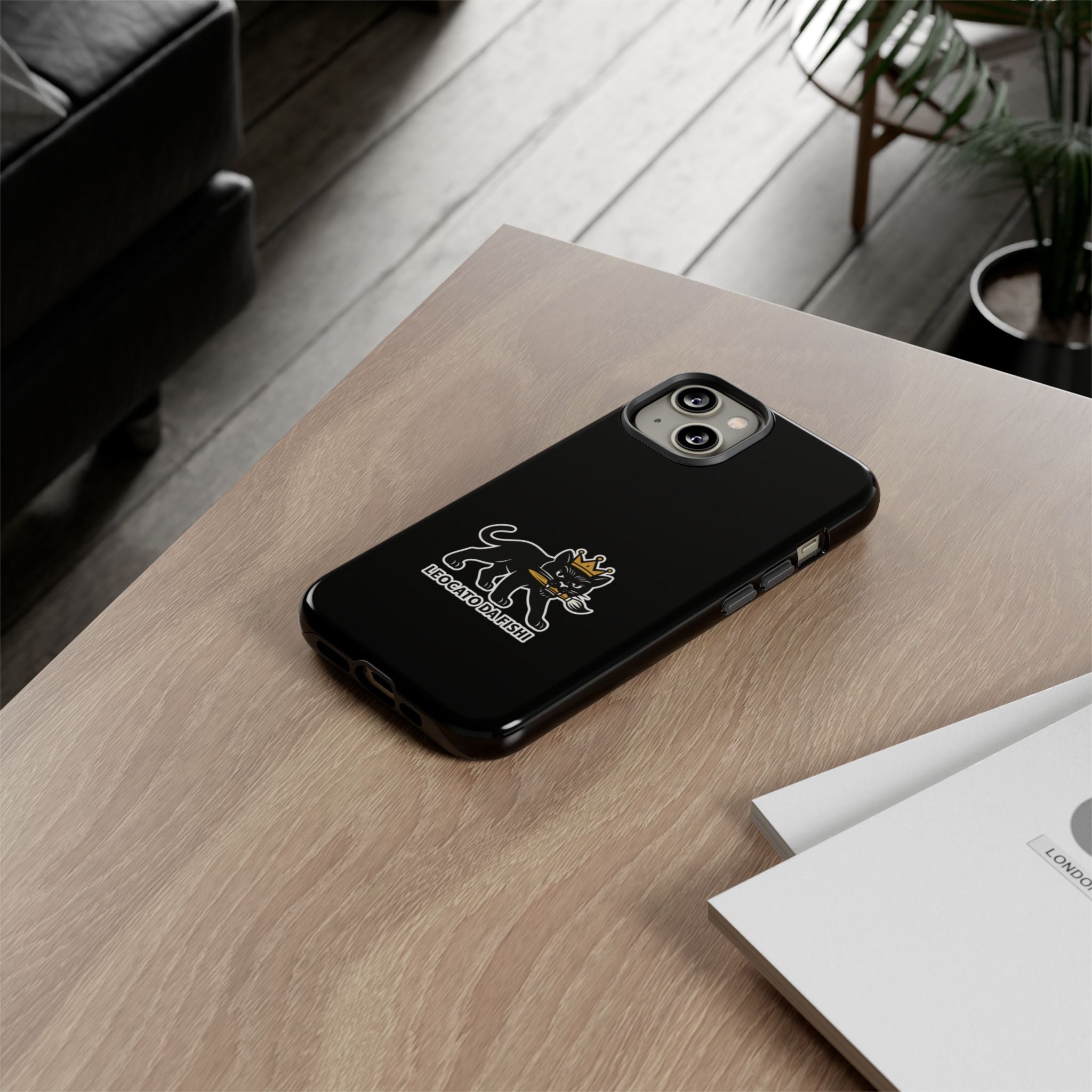Tough Cases Phone Case, Unique Cat Design, Perfect for Animal Lovers, Gift for Birthdays, Fun Accessory for Everyday Use
