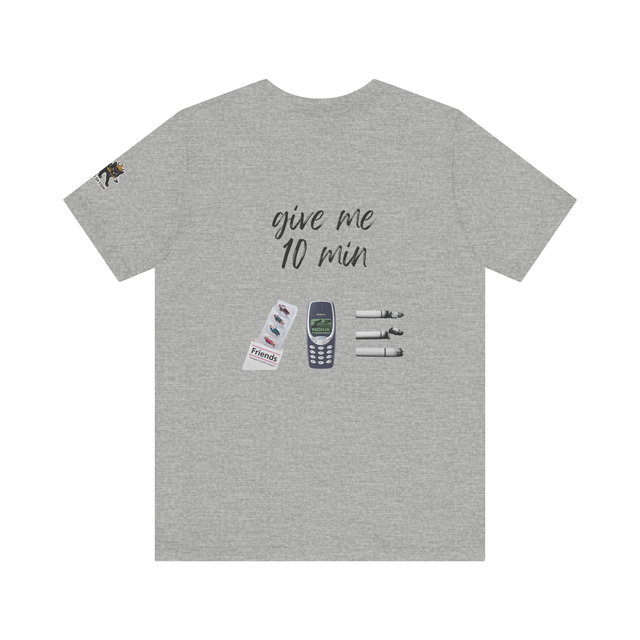 give me 10 min Graphic Tee, Casual Summer Shirt, Marine Life T-Shirt, Gift for Sea Lovers,  high quality