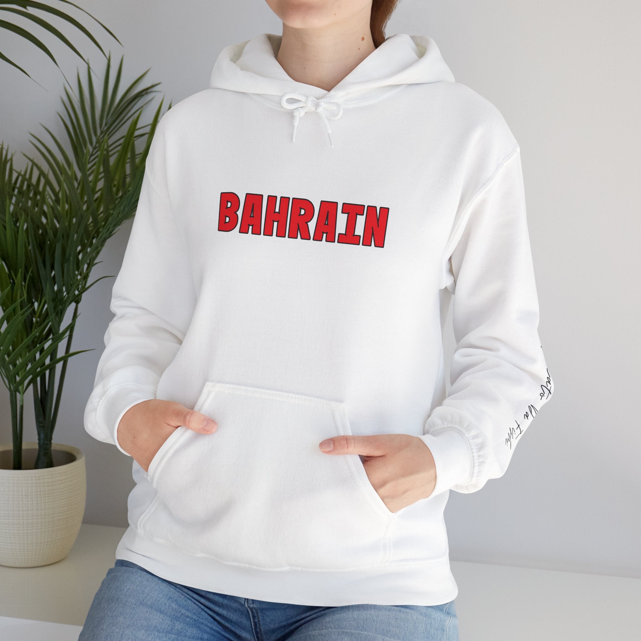 Bahrain  Flag Hoodie,