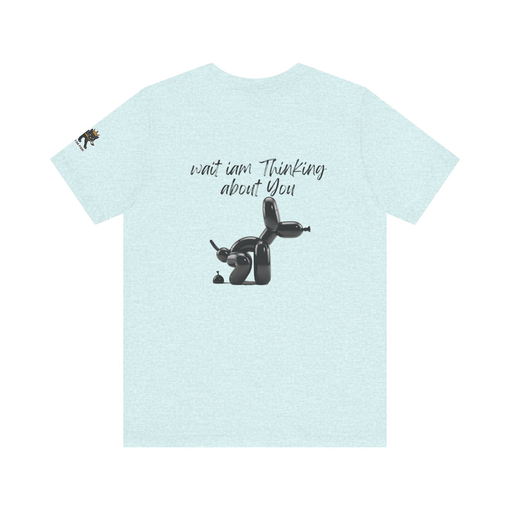wait iam thinking about you Graphic Tee, Casual Summer Shirt, Marine Life T-Shirt, Gift for Sea Lovers,  high quality