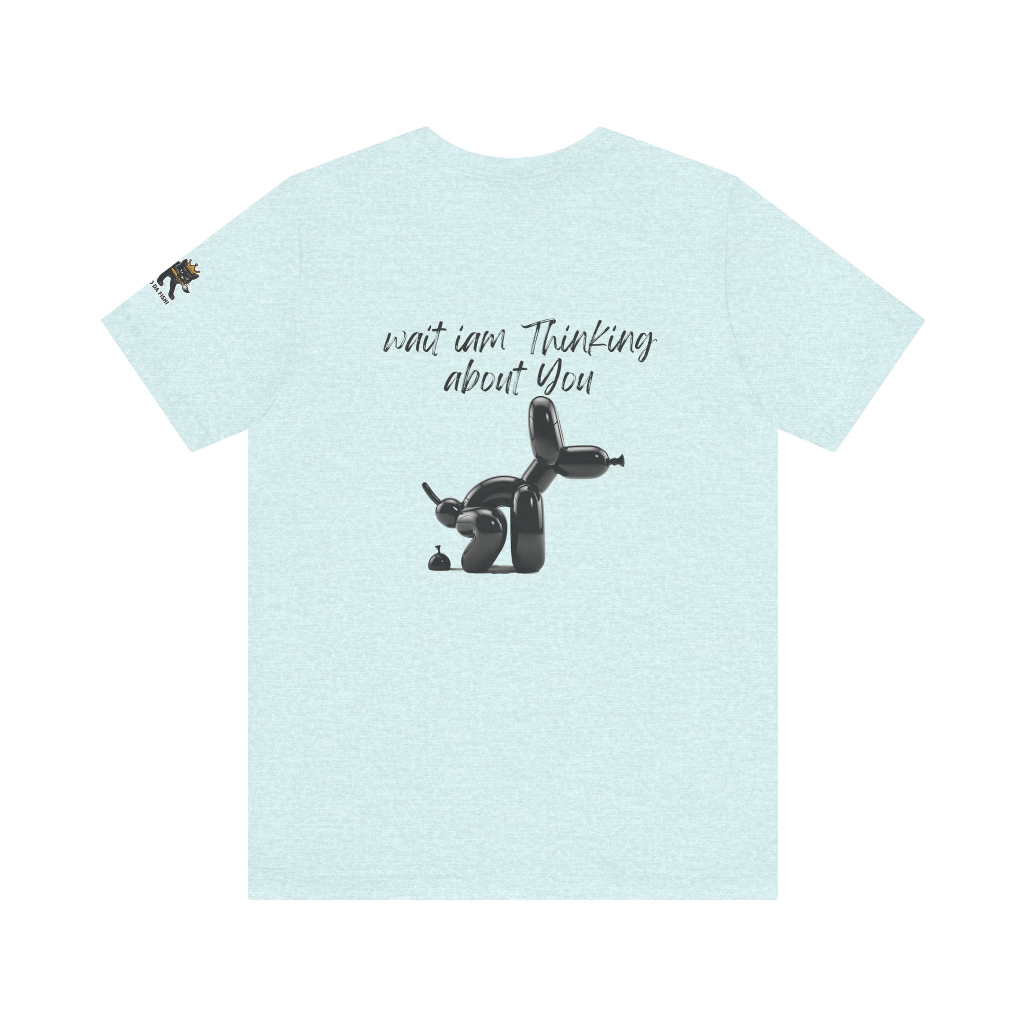 wait iam thinking about you Graphic Tee, Casual Summer Shirt, Marine Life T-Shirt, Gift for Sea Lovers,  high quality