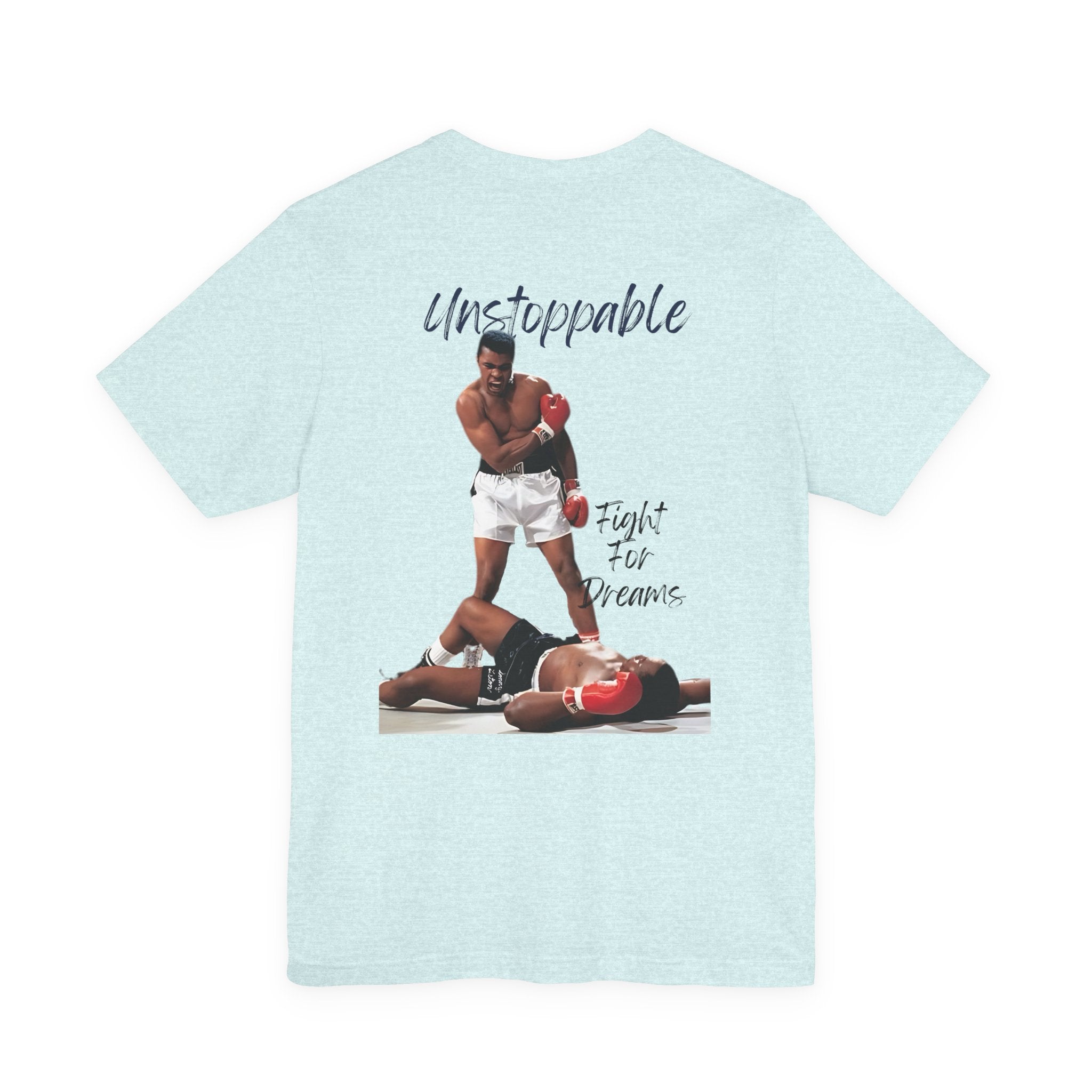 fight for dreams mohamed ali boxer Graphic Tee, Casual Summer Shirt, Marine Life T-Shirt, Gift for Sea Lovers,  high quality