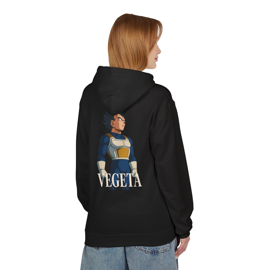 Stylish vegeta Hoodie, Soft Unisex Fleece Sweatshirt, Trendy Anime Apparel, Cosplay Gift for Fans, Comfortable Streetwear