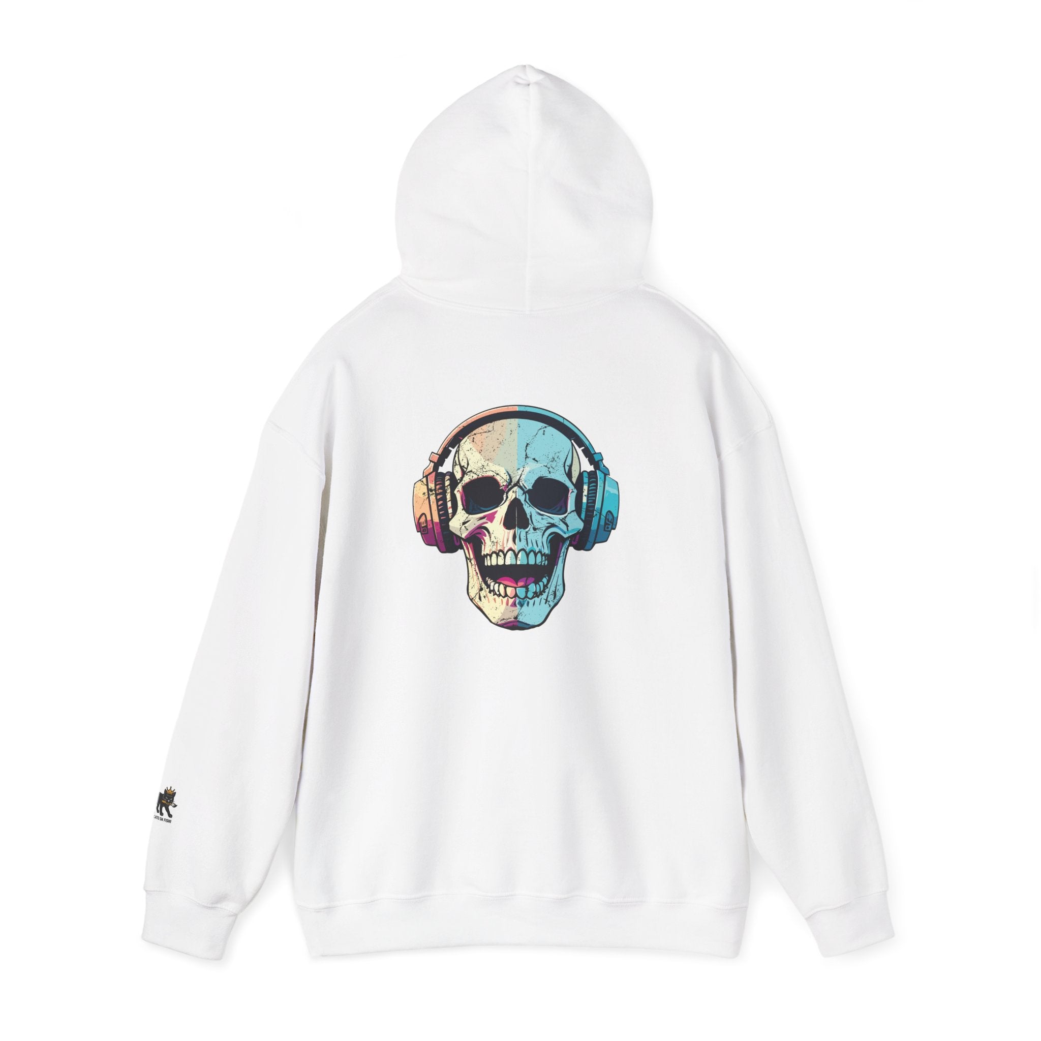 skull music Hooded Sweatshirt
