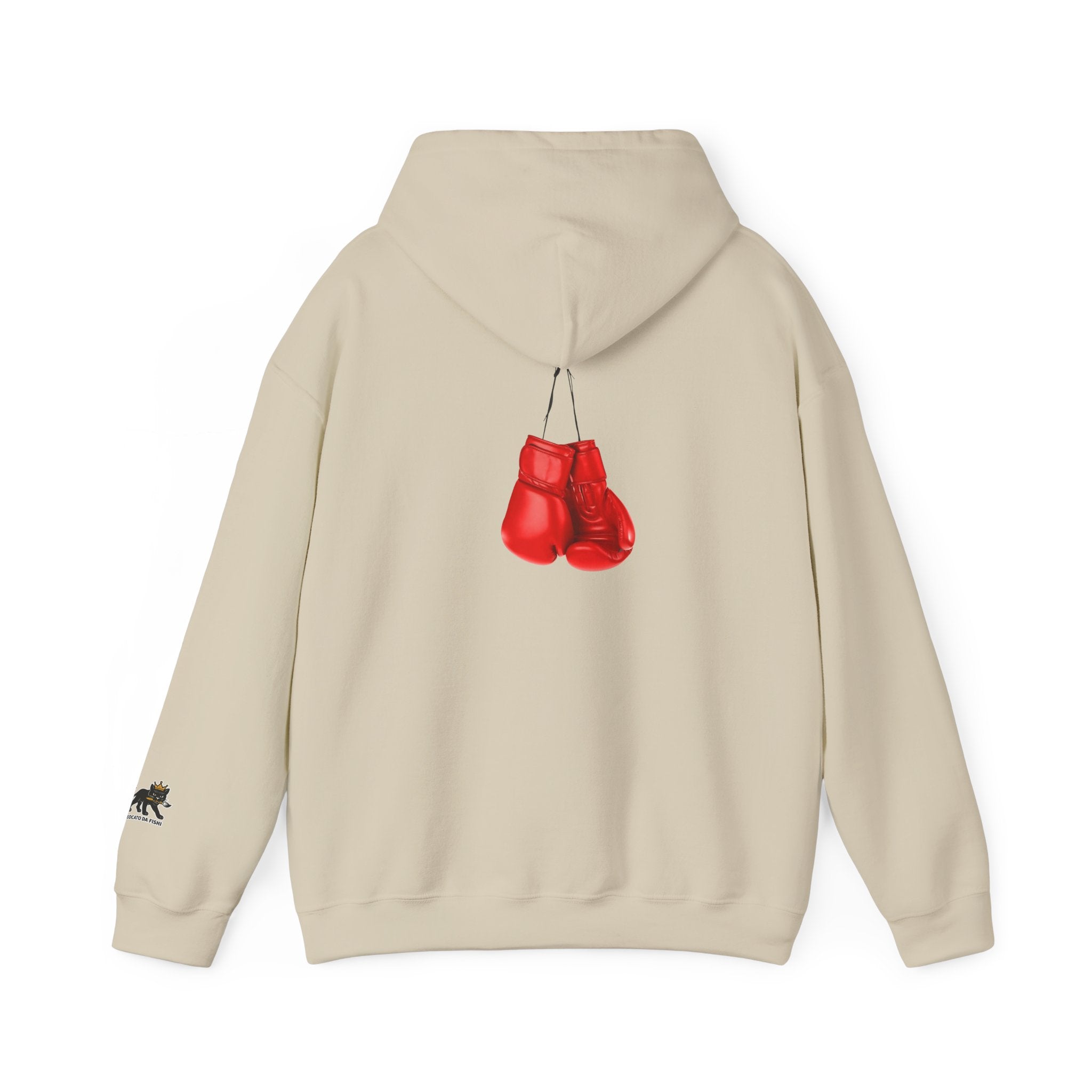 boxing gloves Hooded Sweatshirt, Unisex Casual Hoodie, Perfect Gift for Friends, Inspiring Apparel, Comfortable Daily Wear