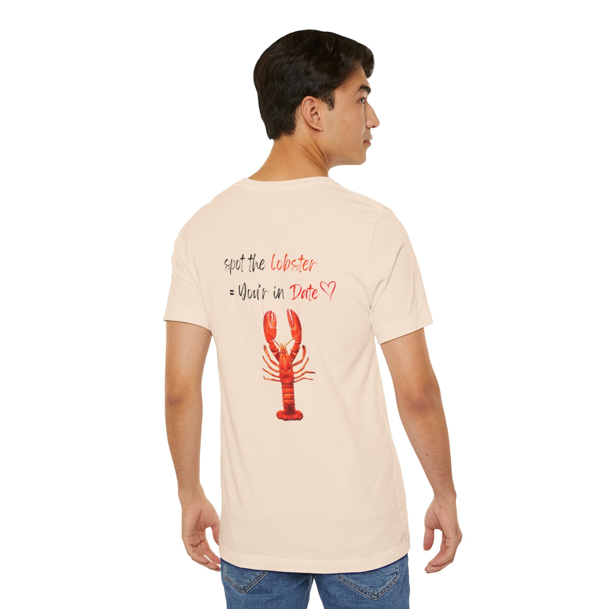 spot the  lobster your in date Graphic Tee, Casual Summer Shirt, Marine Life T-Shirt, Gift for Sea Lovers,  high quality