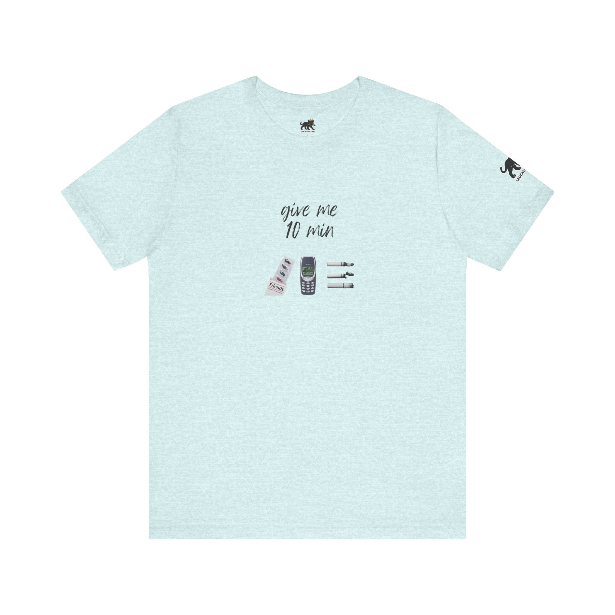 give me 10 min Graphic Tee, Casual Summer Shirt, Marine Life T-Shirt, Gift for Sea Lovers,  high quality