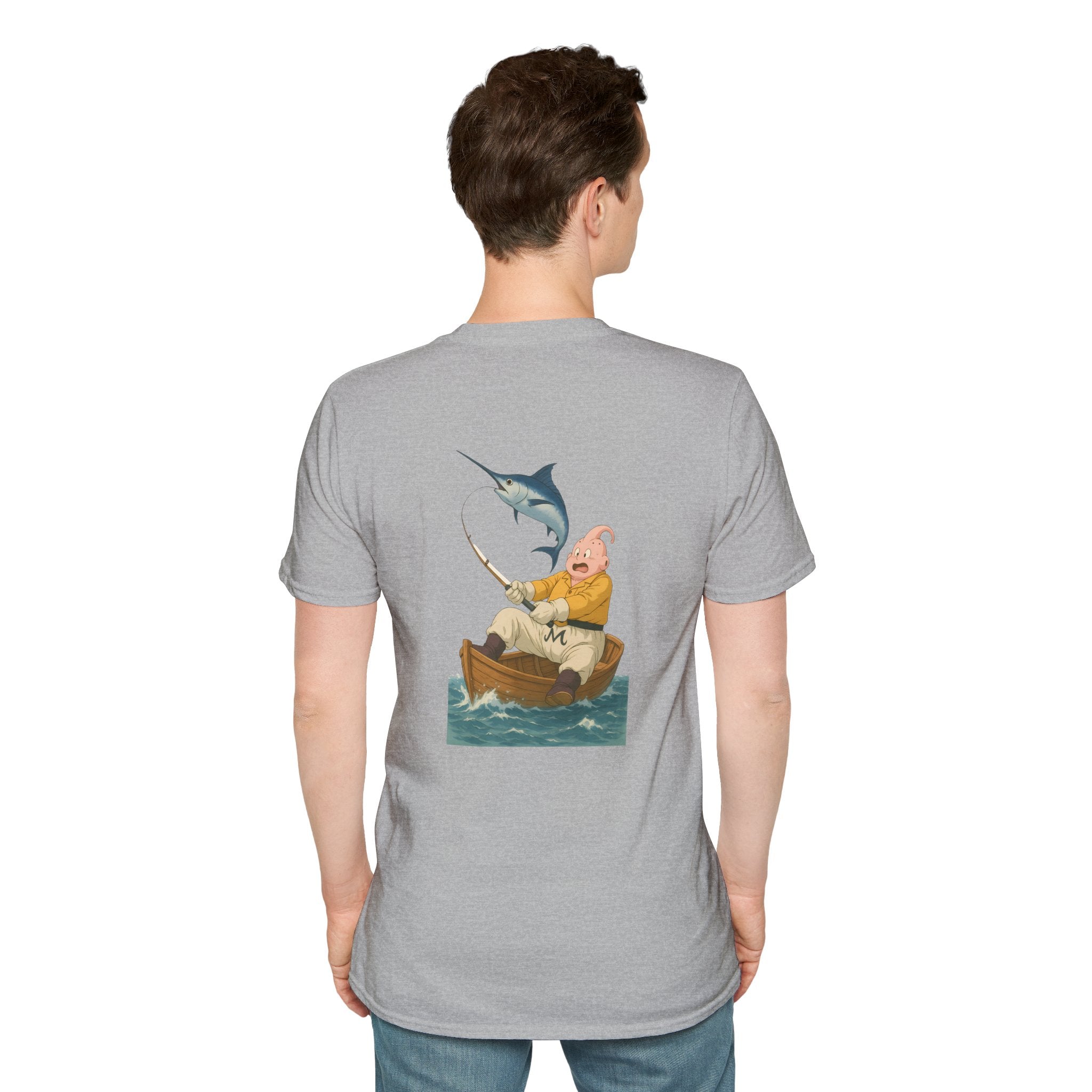 Fishing buu Unisex T-Shirt, Casual Wear, Gift for Fishermen, Outdoor Adventure Shirt, Summer Apparel, Fishing Enthusiast Tee