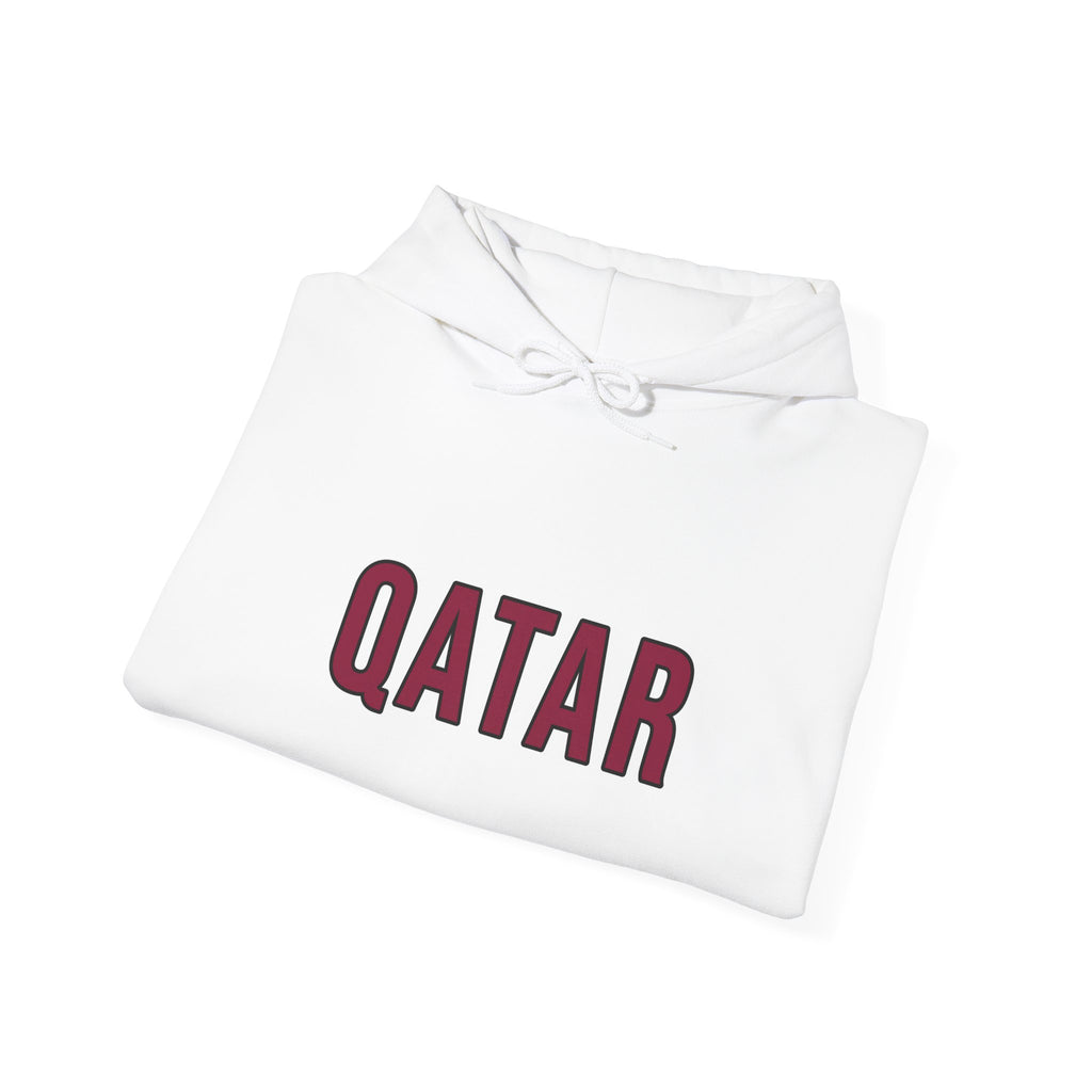 Qatar flag hoodie ,