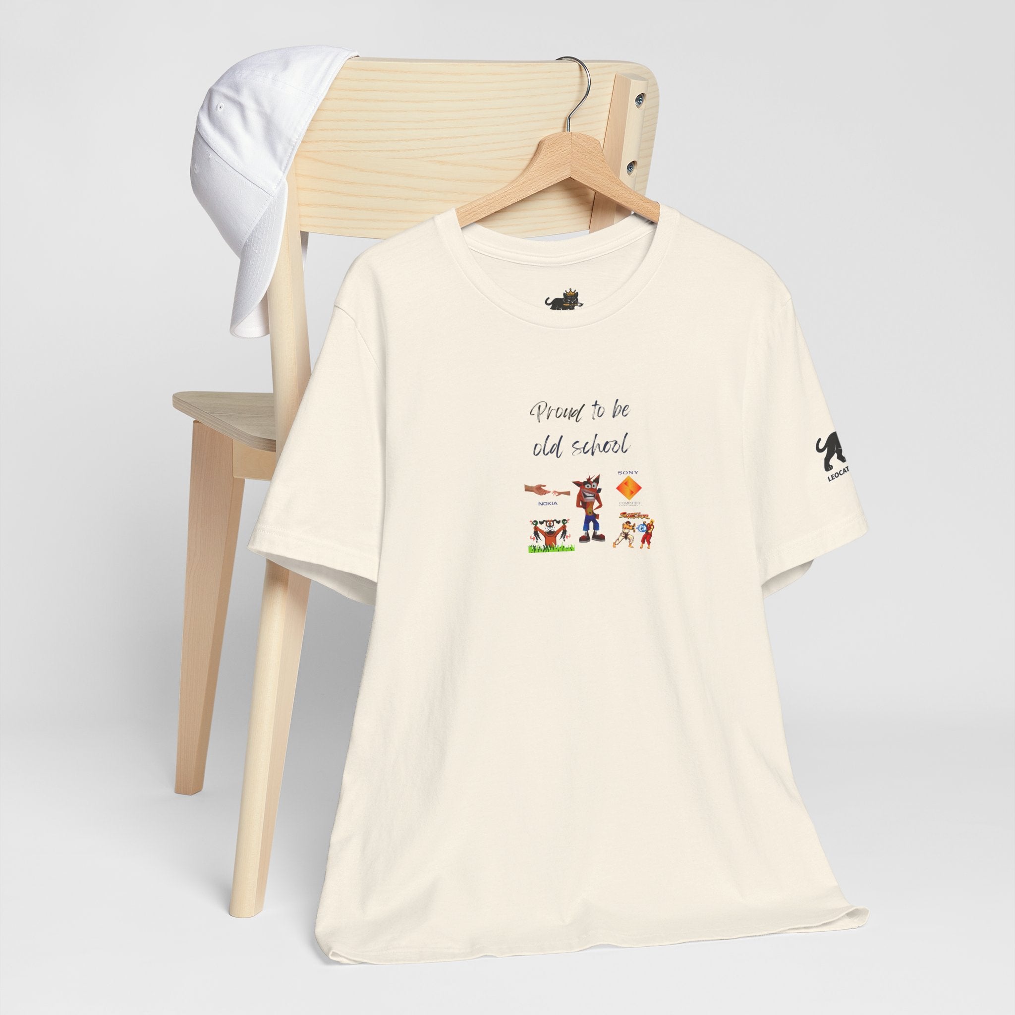 proud to be old school   Graphic Tee, Casual Summer Shirt, Marine Life T-Shirt, Gift for Sea Lovers,  high quality