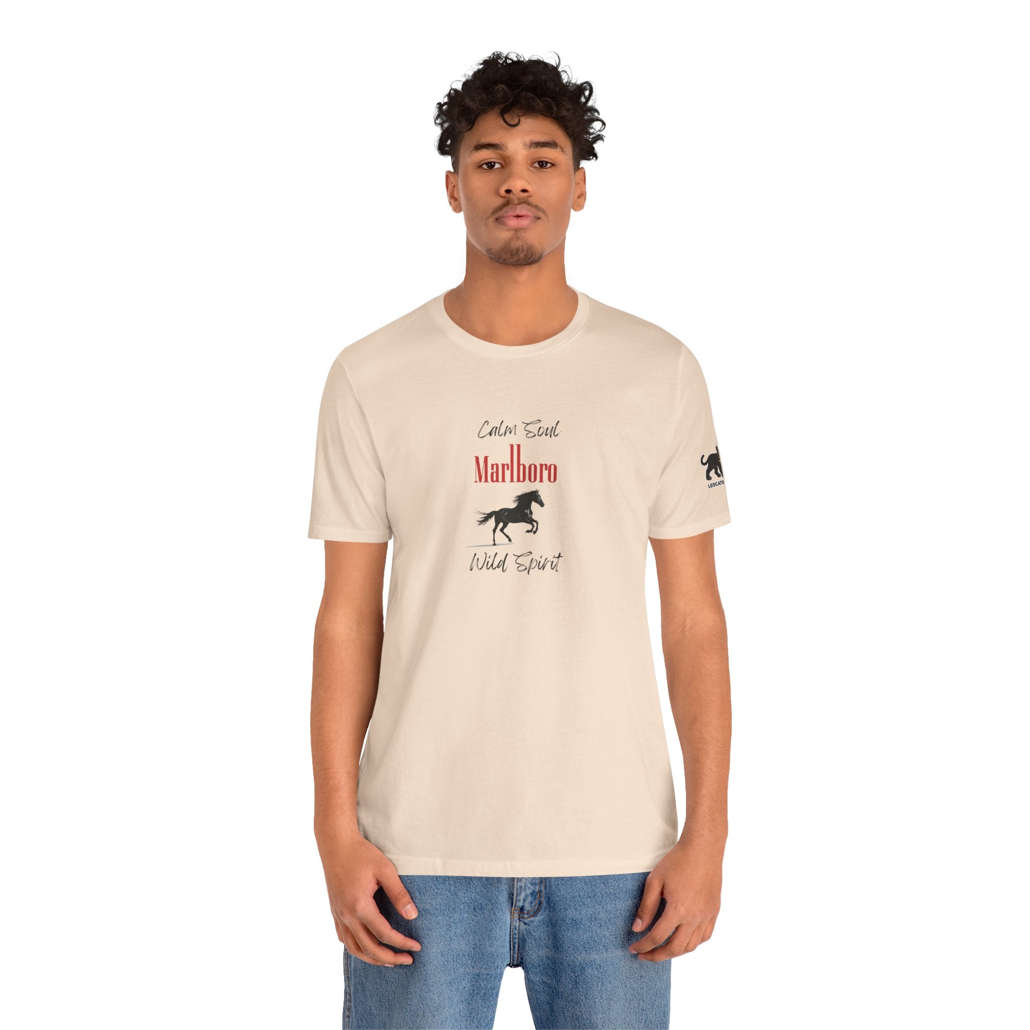 calm soul wild spirit Graphic Tee, Casual Summer Shirt, Marine Life T-Shirt, Gift for Sea Lovers,  high quality