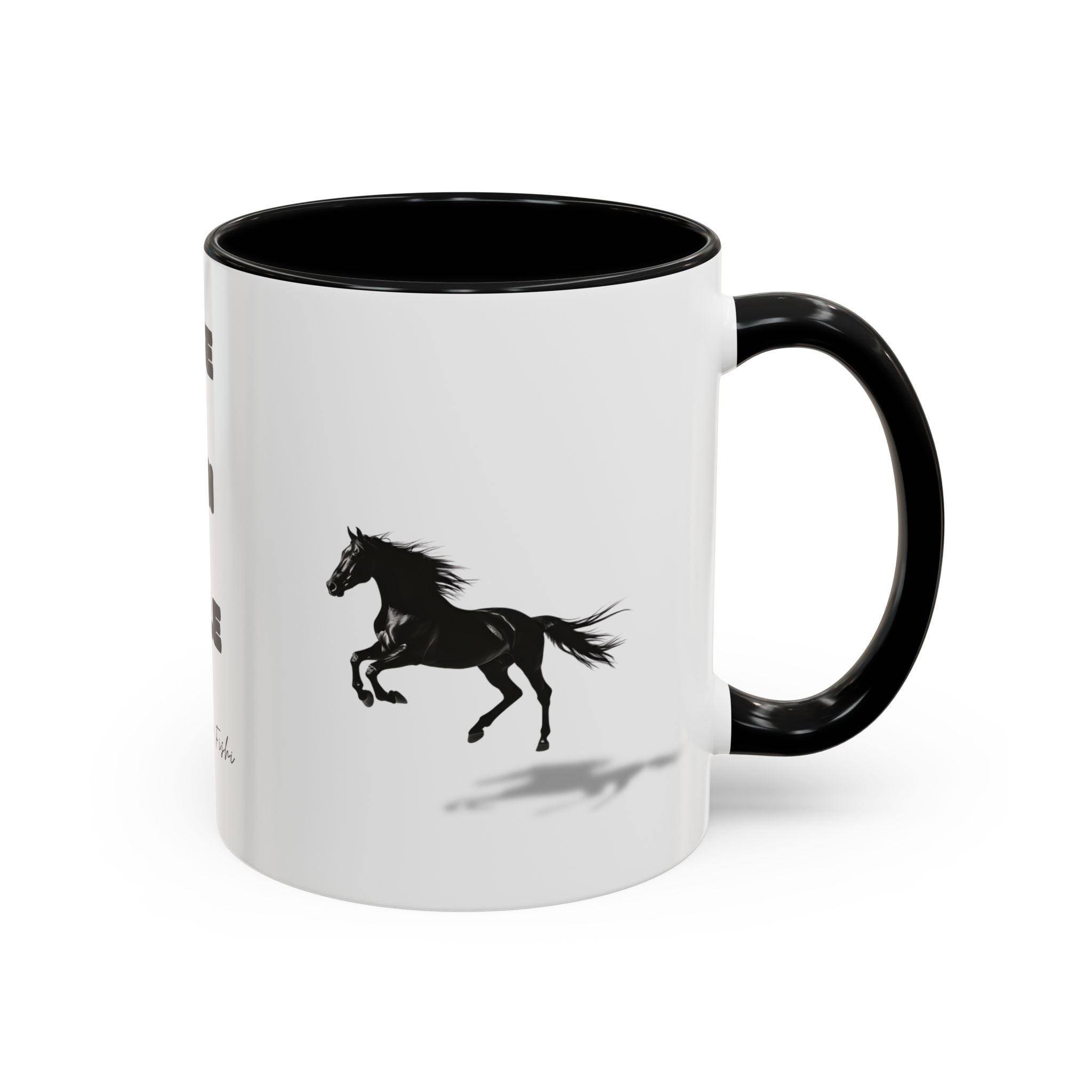 horse rise run  Coffee Mug (11, 15oz)