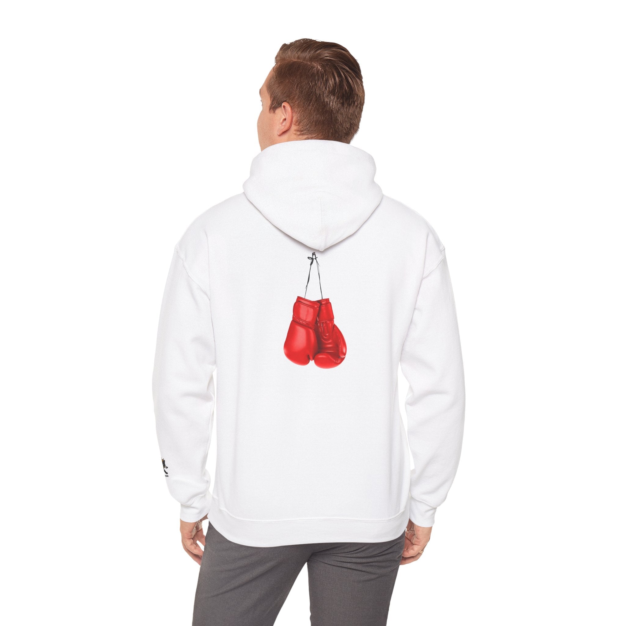 boxing gloves Hooded Sweatshirt, Unisex Casual Hoodie, Perfect Gift for Friends, Inspiring Apparel, Comfortable Daily Wear
