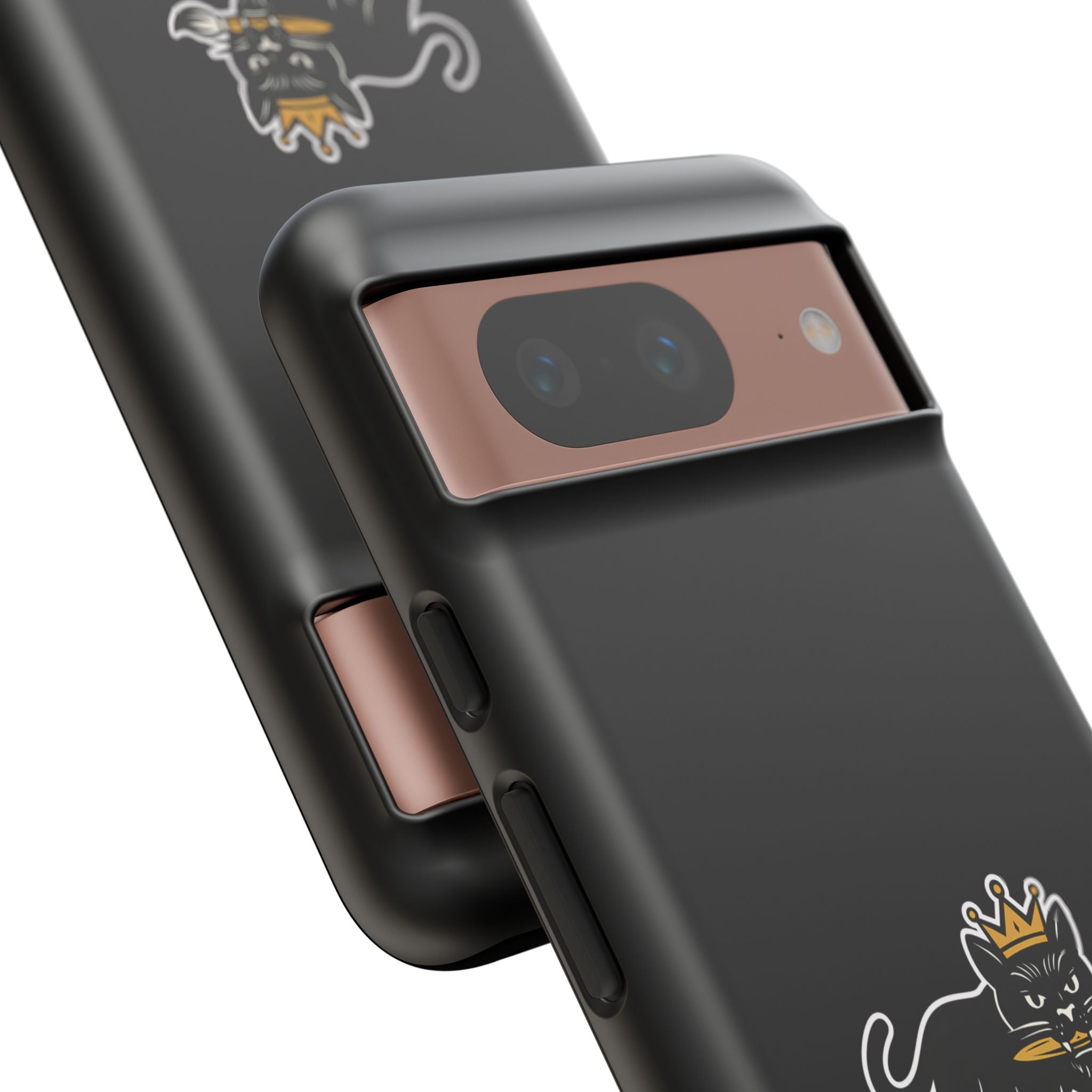 Tough Cases Phone Case, Unique Cat Design, Perfect for Animal Lovers, Gift for Birthdays, Fun Accessory for Everyday Use