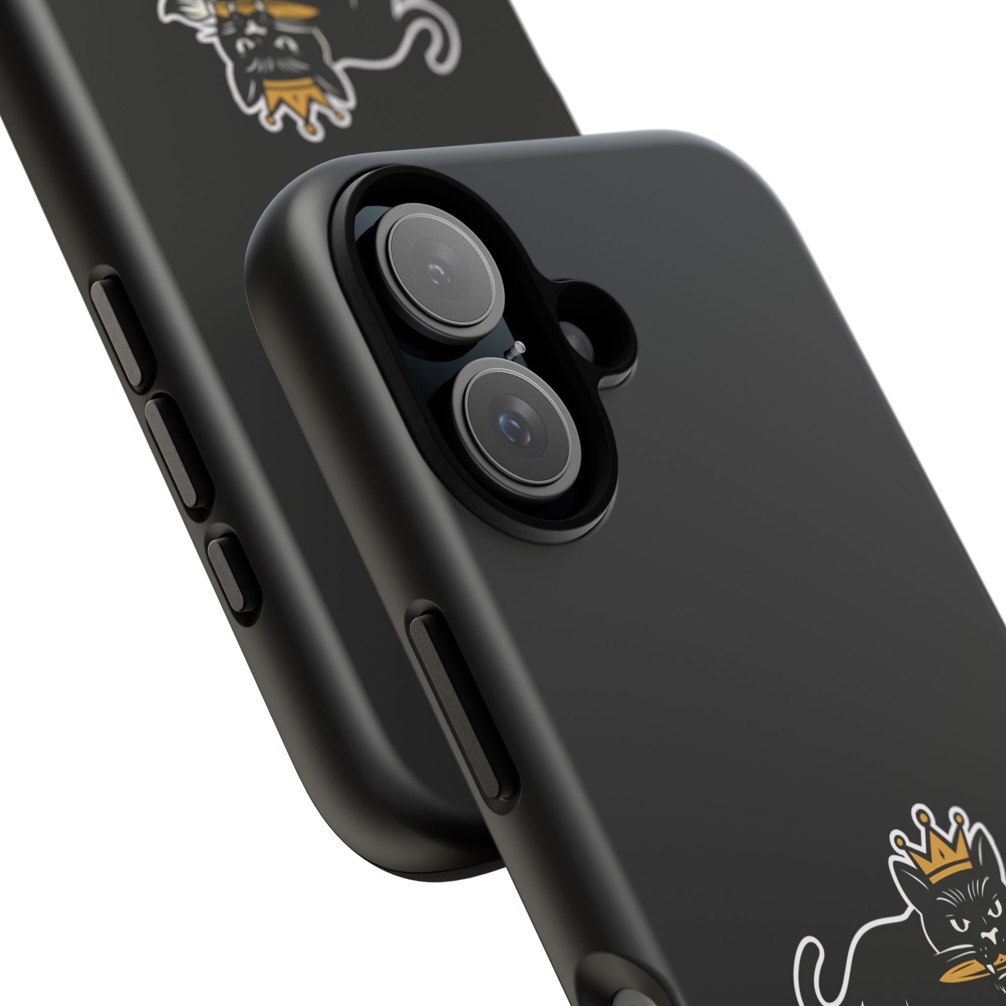 Tough Cases Phone Case, Unique Cat Design, Perfect for Animal Lovers, Gift for Birthdays, Fun Accessory for Everyday Use