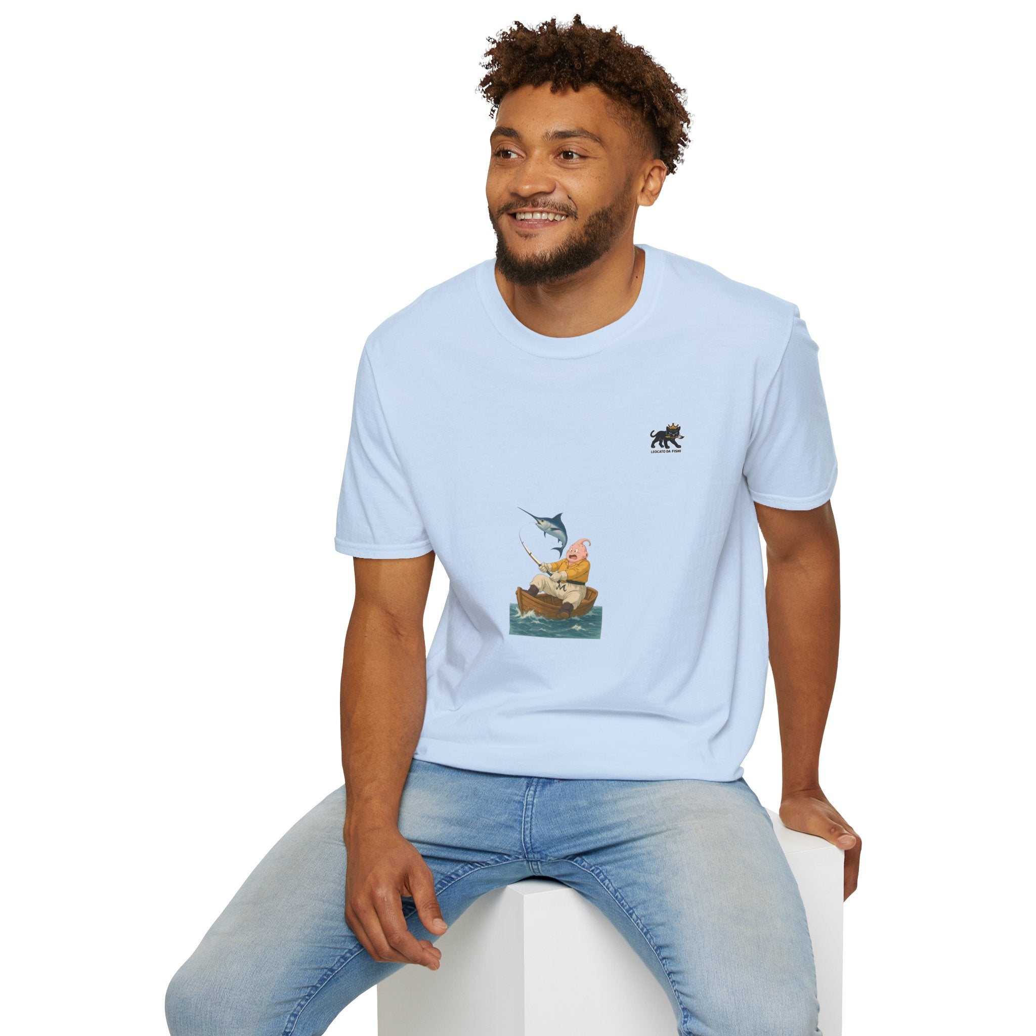 Fishing buu Unisex T-Shirt, Casual Wear, Gift for Fishermen, Outdoor Adventure Shirt, Summer Apparel, Fishing Enthusiast Tee