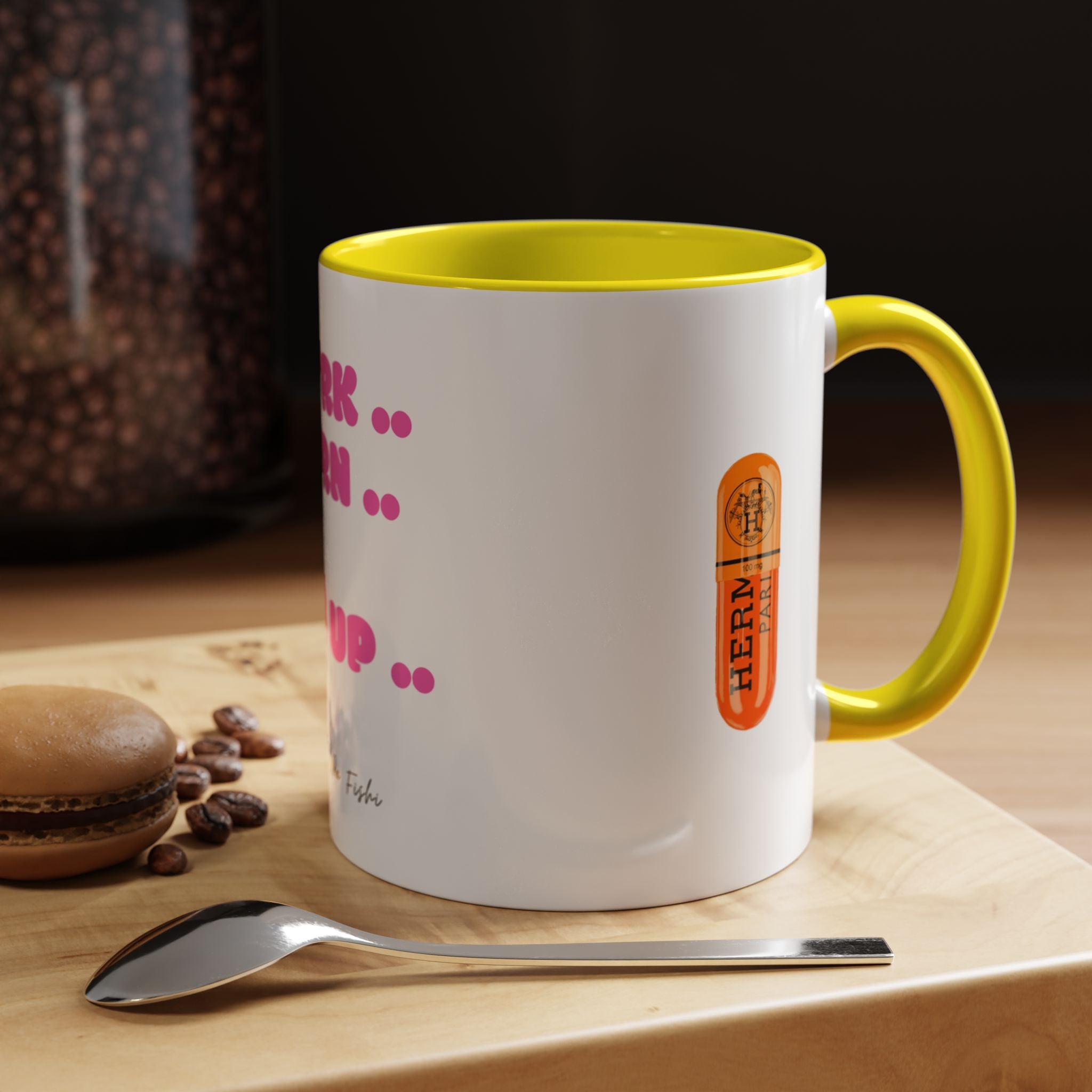 work earn dos up  Coffee Mug (11, 15oz)