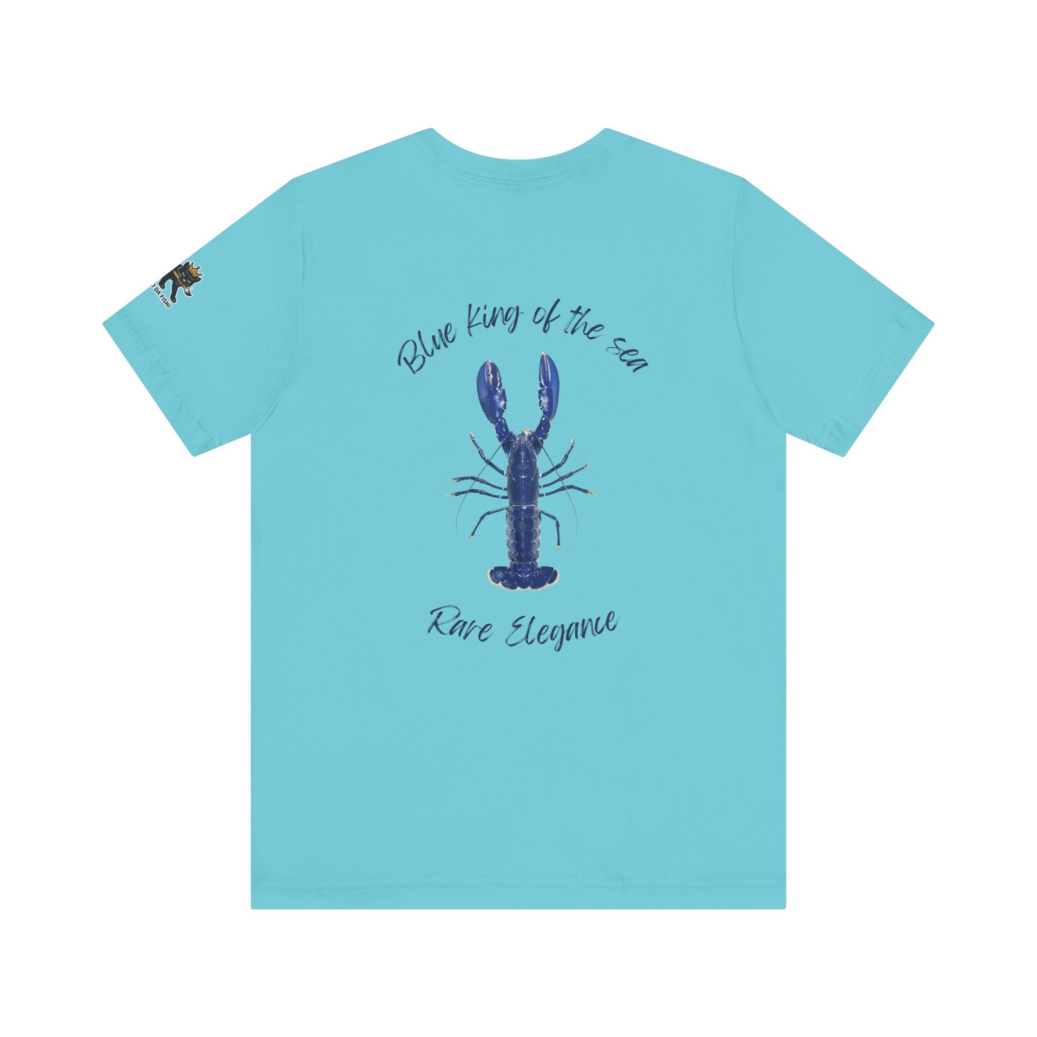 blue king of sea Lobster Graphic Tee, Casual Summer Shirt, Marine Life T-Shirt, Gift for Sea Lovers,  high quality